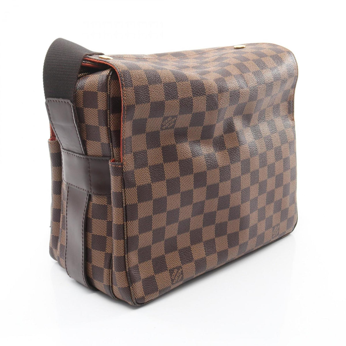 Louis Vuitton Brown Coated Canvas Damier Canvas Pvc Leather Handbag Shoulder Bag (Pre-Owned)