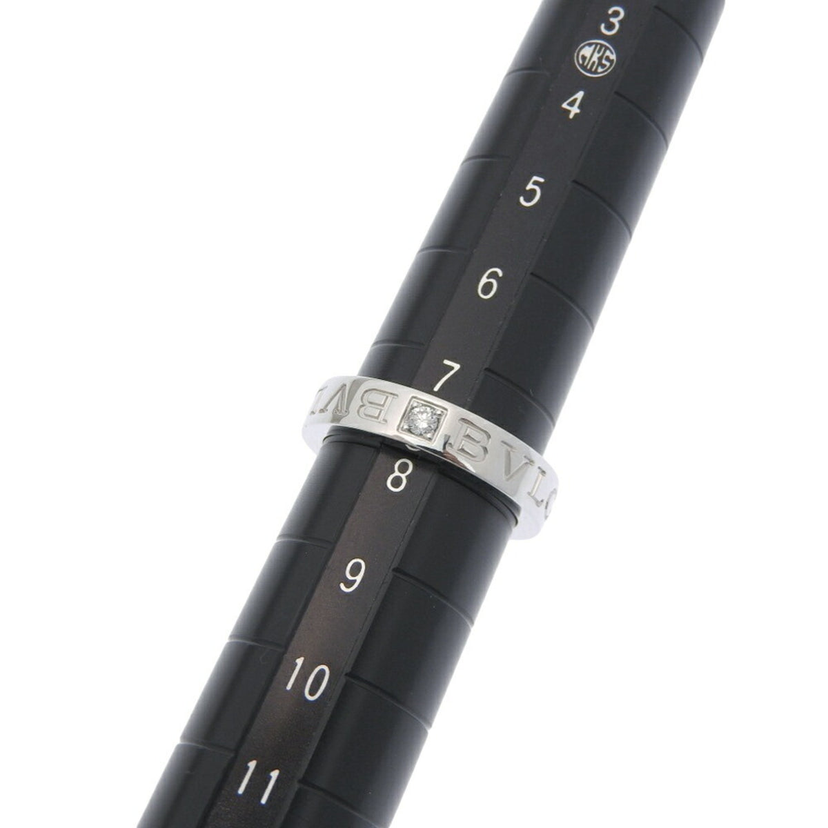 Bvlgari White Gold White Gold (18K) Band Ring (Pre-Owned)