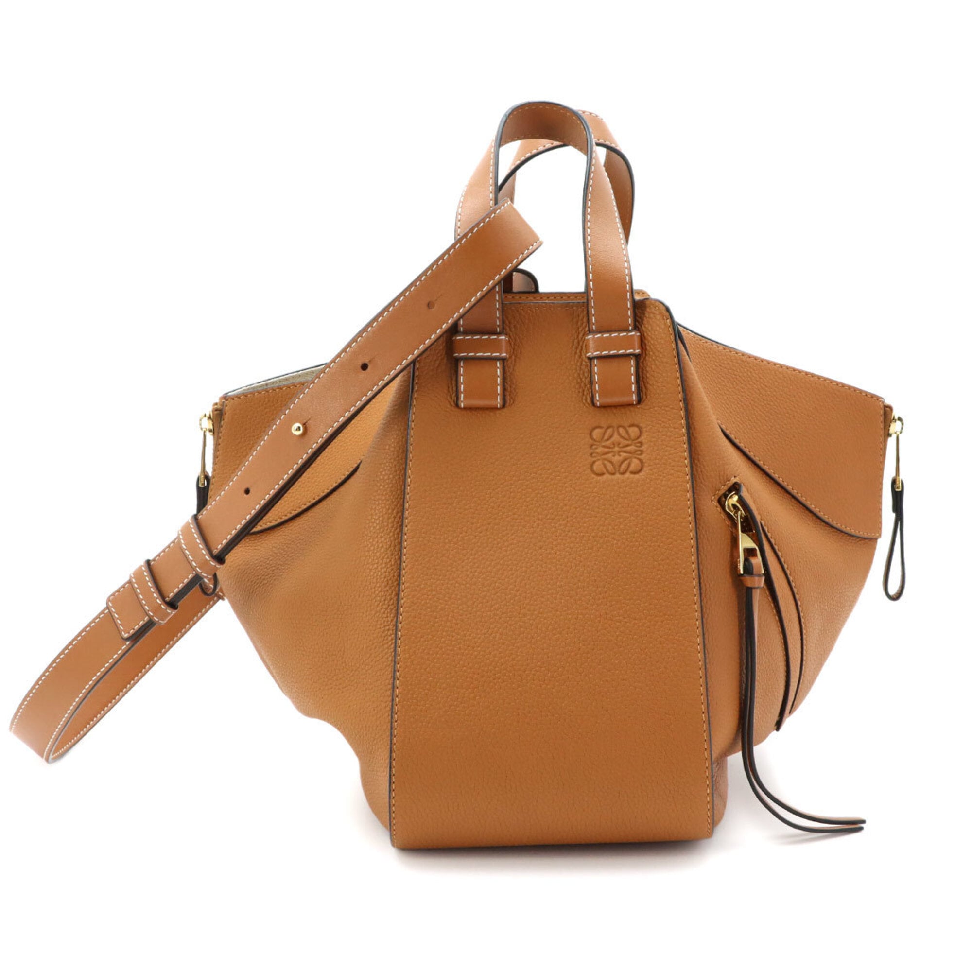 Loewe Brown Leather Handbag (Pre-Owned)