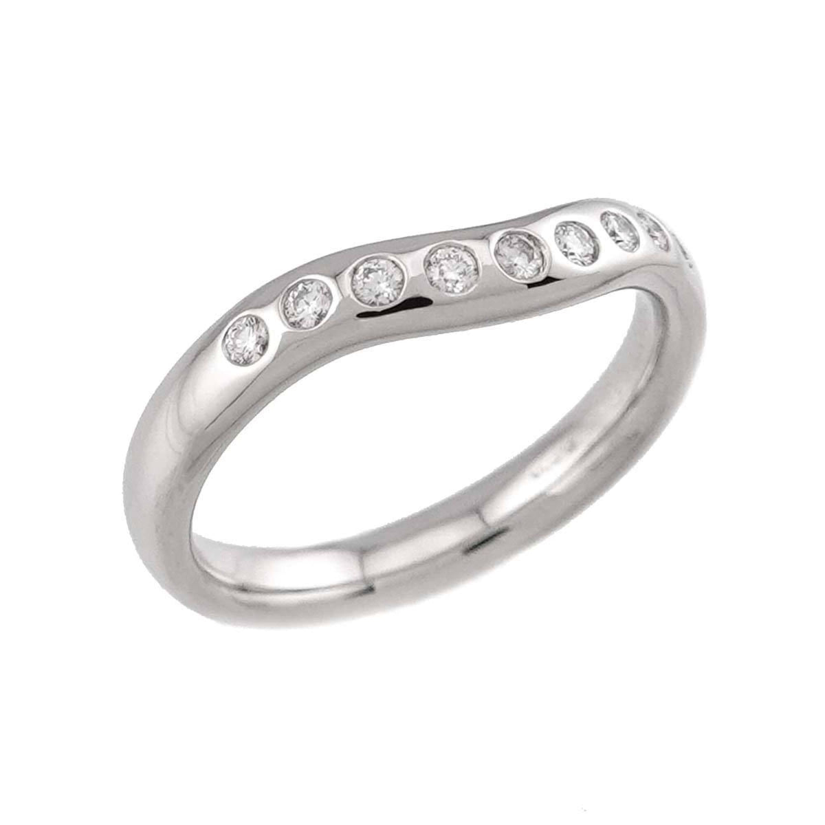 Tiffany Platinum 900 Band Ring (Pre-Owned)