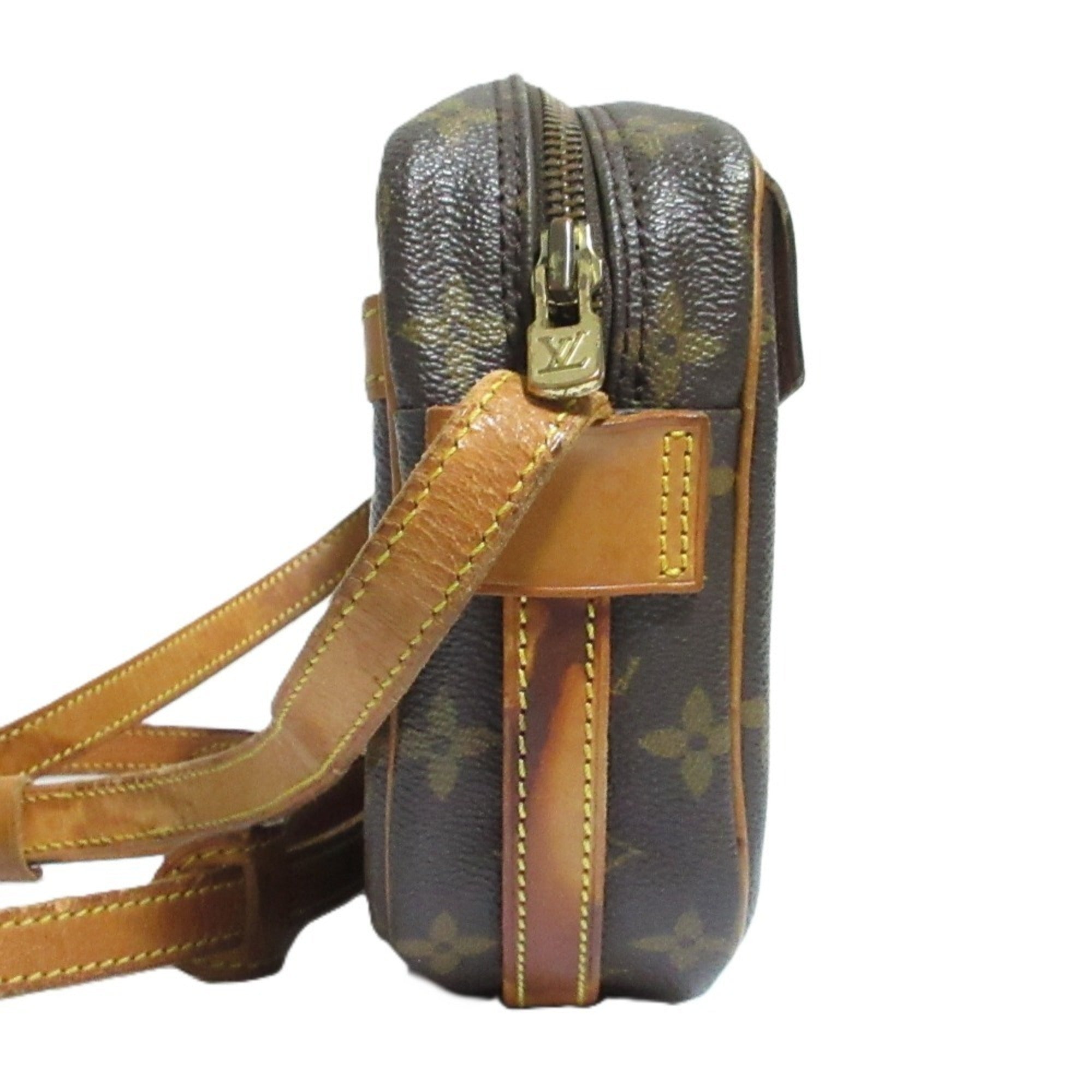 Louis Vuitton Brown Monogram Shoulder Bag (Pre-Owned)