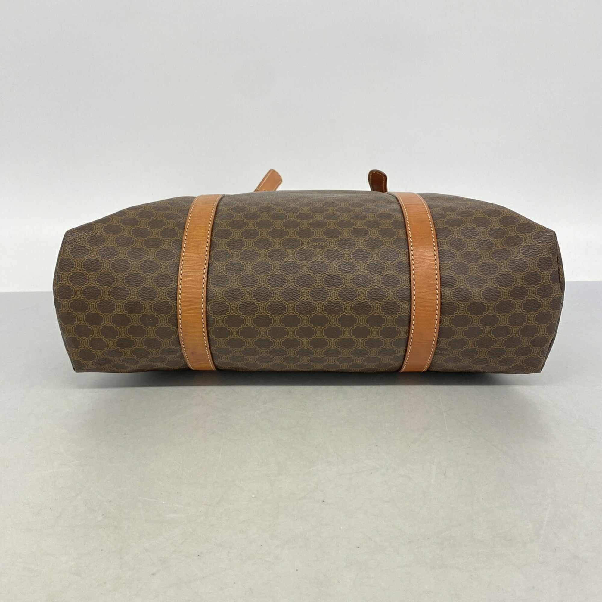 Celine Brown Pvc Tote Bag (Pre-Owned)