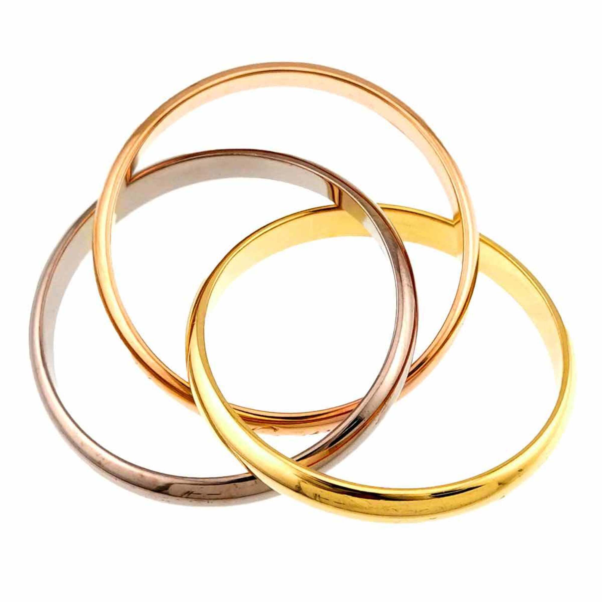 Cartier Pink Gold White Gold Yellow Gold Yellow Gold (18K) Pink Gold (18K) White Gold (18K) Band Ring (Pre-Owned)