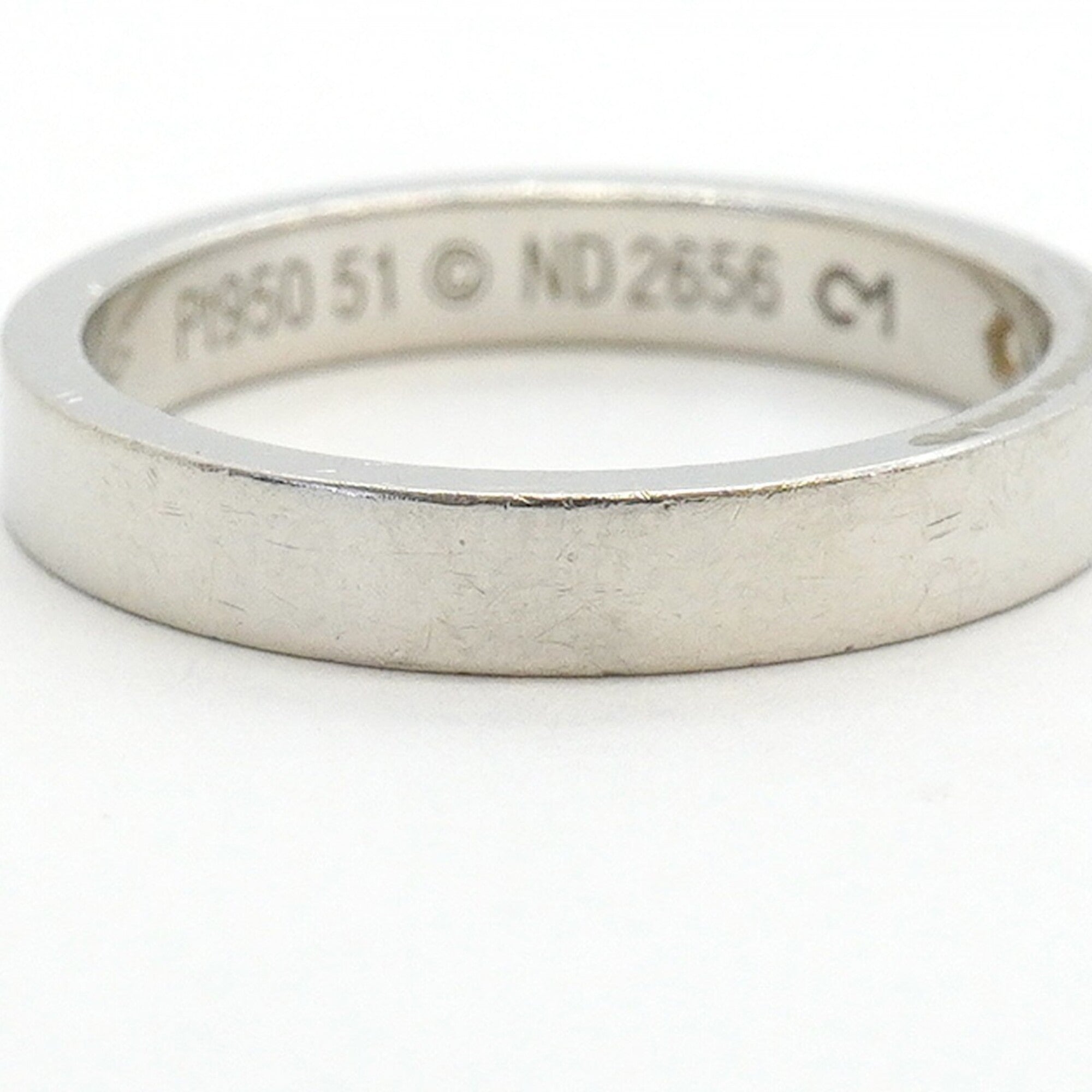 Cartier Platinum 950 Band Ring (Pre-Owned)