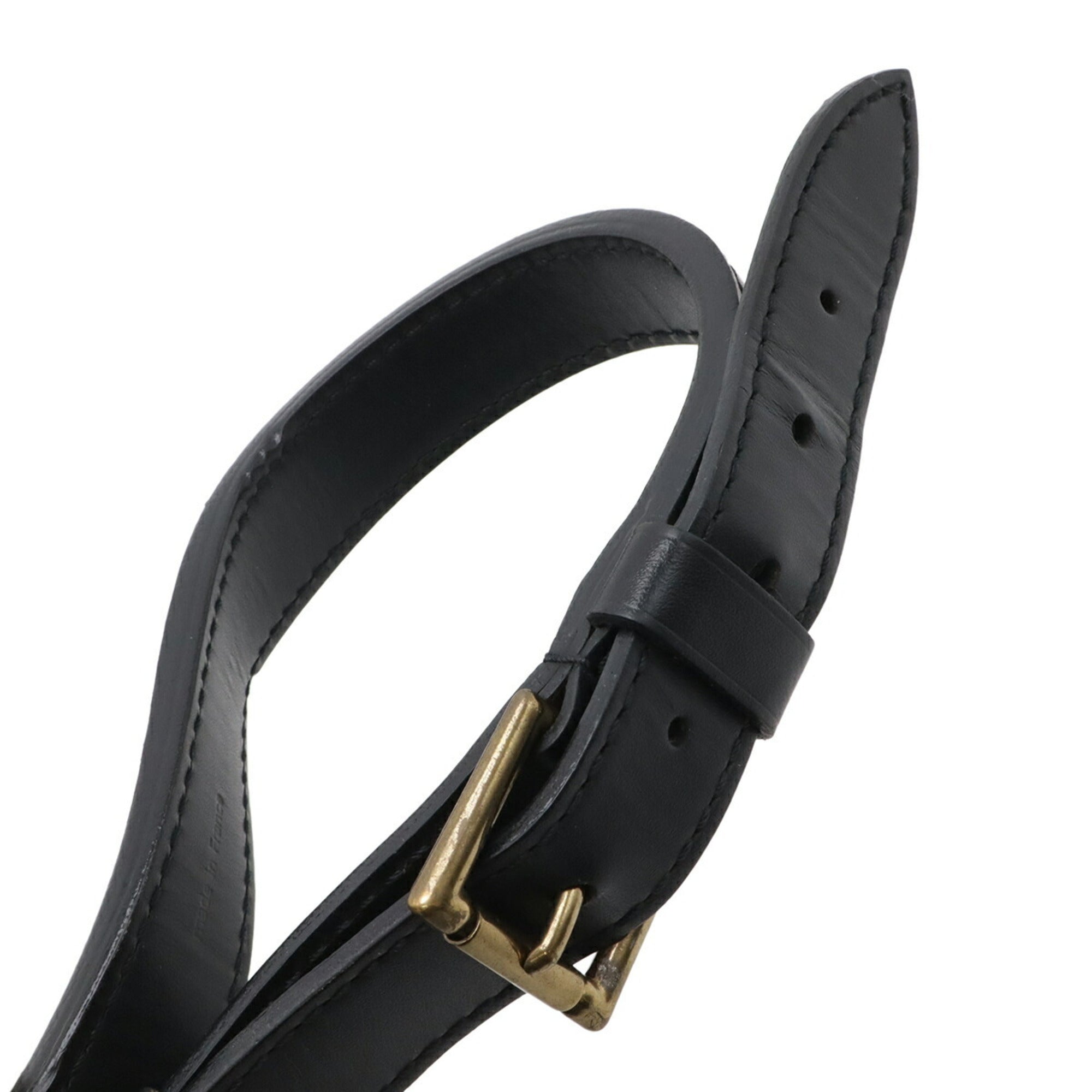Louis Vuitton Noir Epi Leather Shoulder Bag (Pre-Owned)