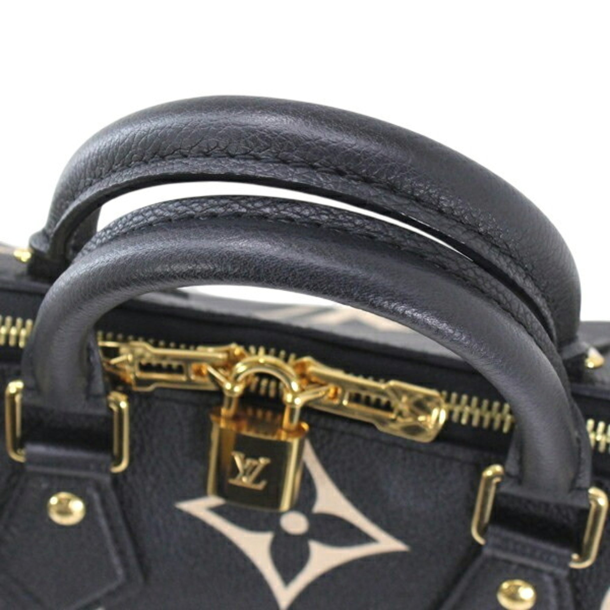 Louis Vuitton Black Monogram Empreinte Handbag Shoulder Bag (Pre-Owned)