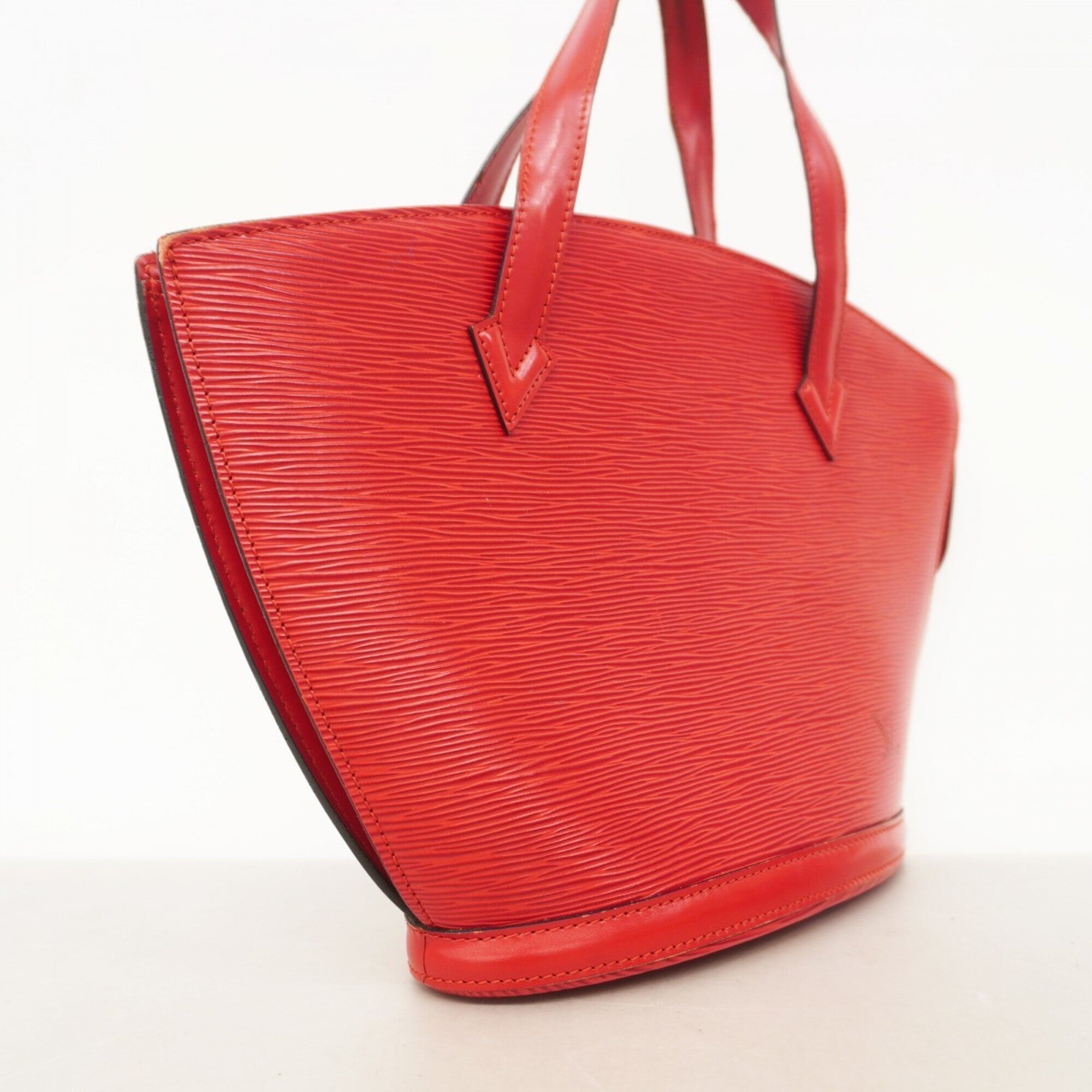 Louis Vuitton Castilian Red Handbag (Pre-Owned)