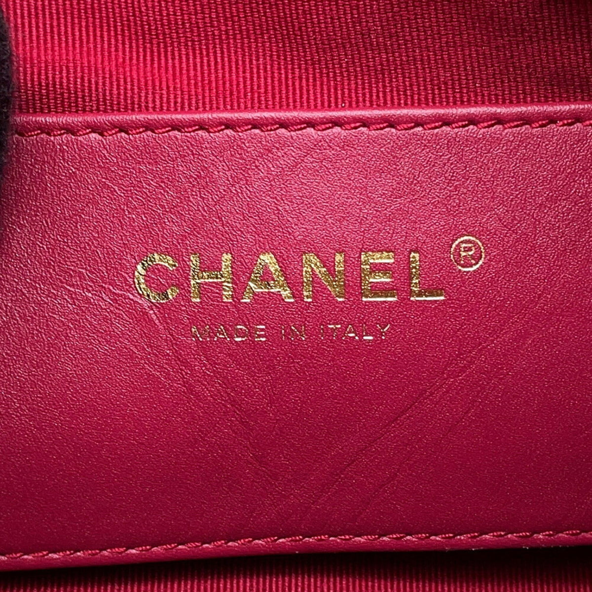 Chanel Matelasse Black Leather Backpack (Pre-Owned)