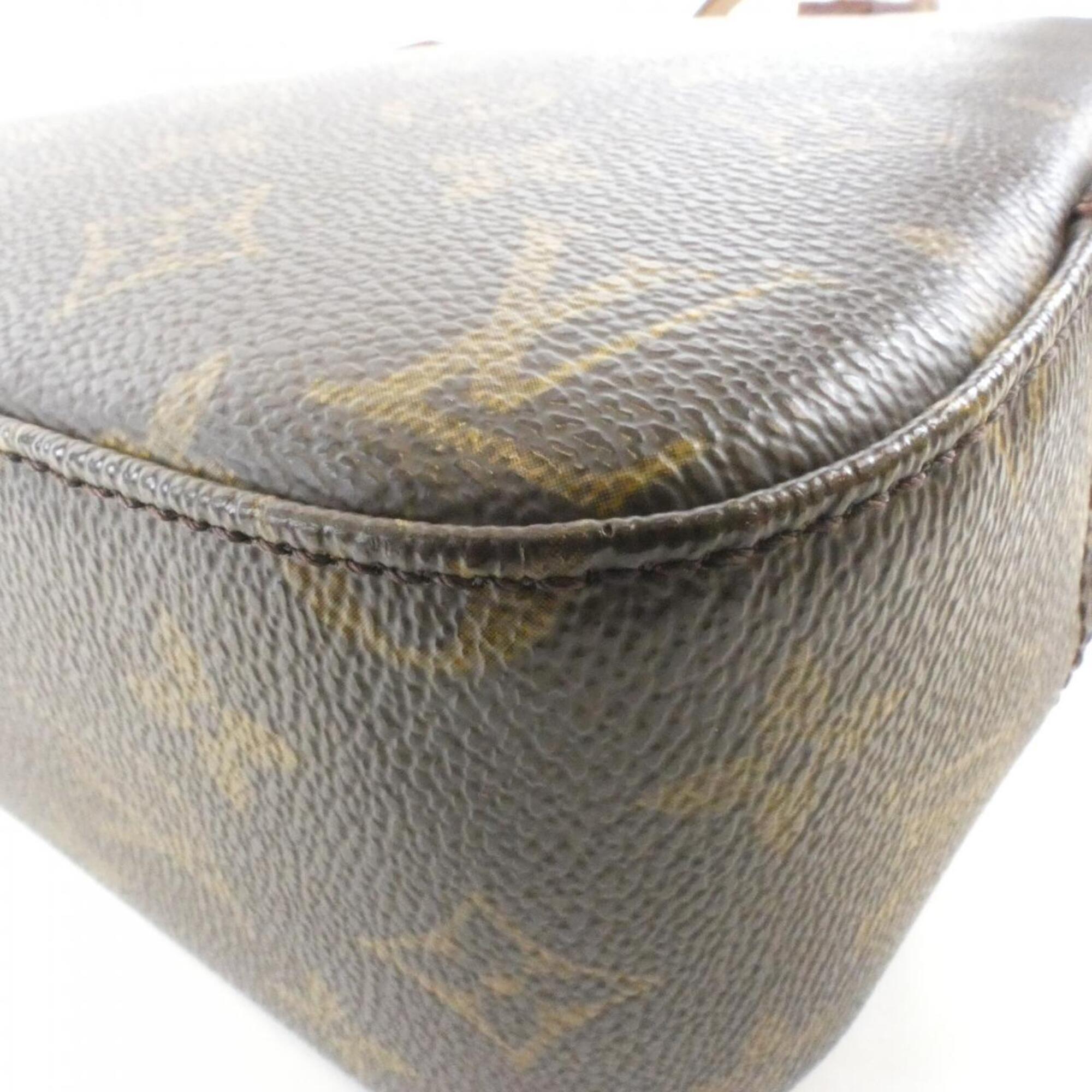 Louis Vuitton Marron Coated Canvas Handbag (Pre-Owned)