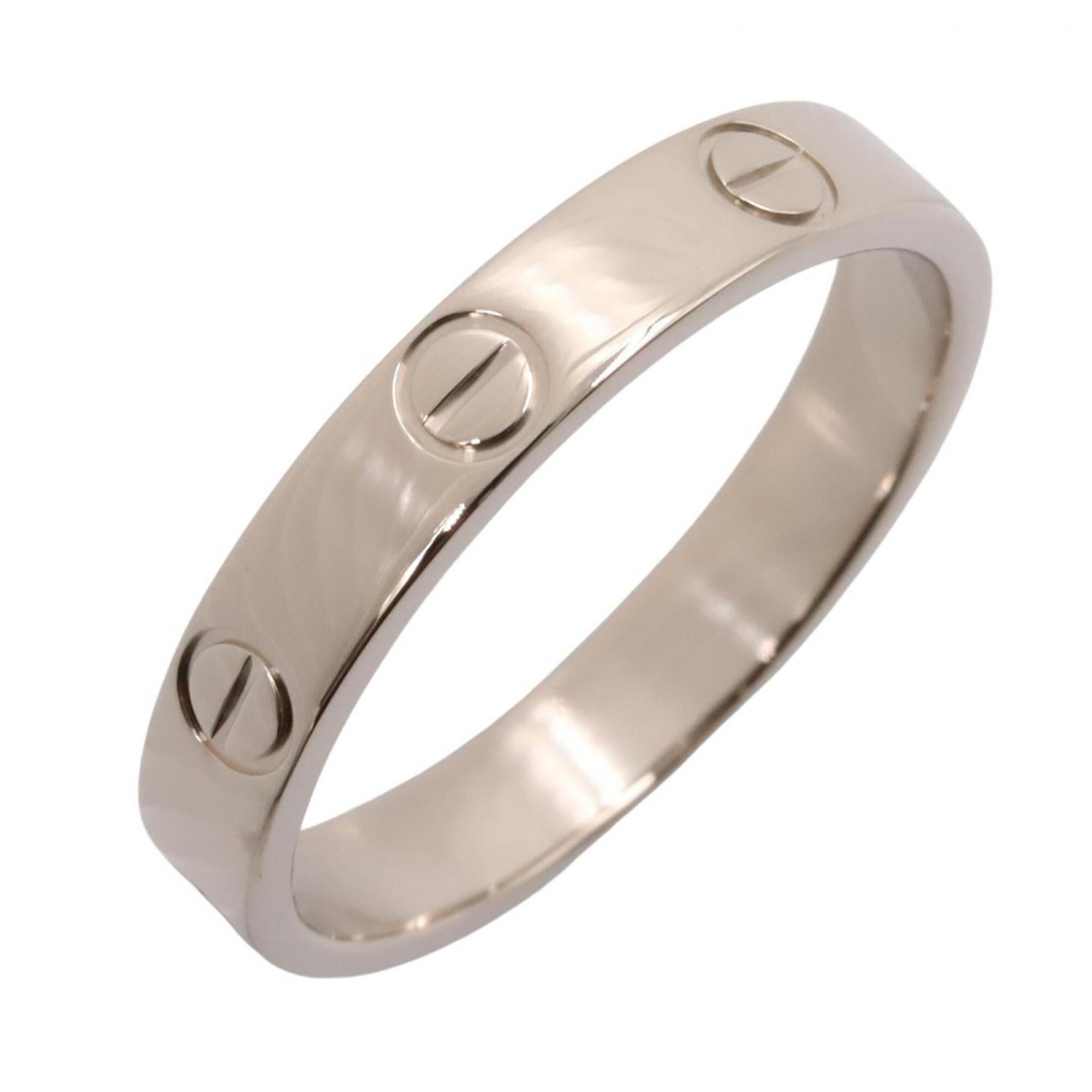 Cartier Silver White Gold (18K) Band Ring (Pre-Owned)