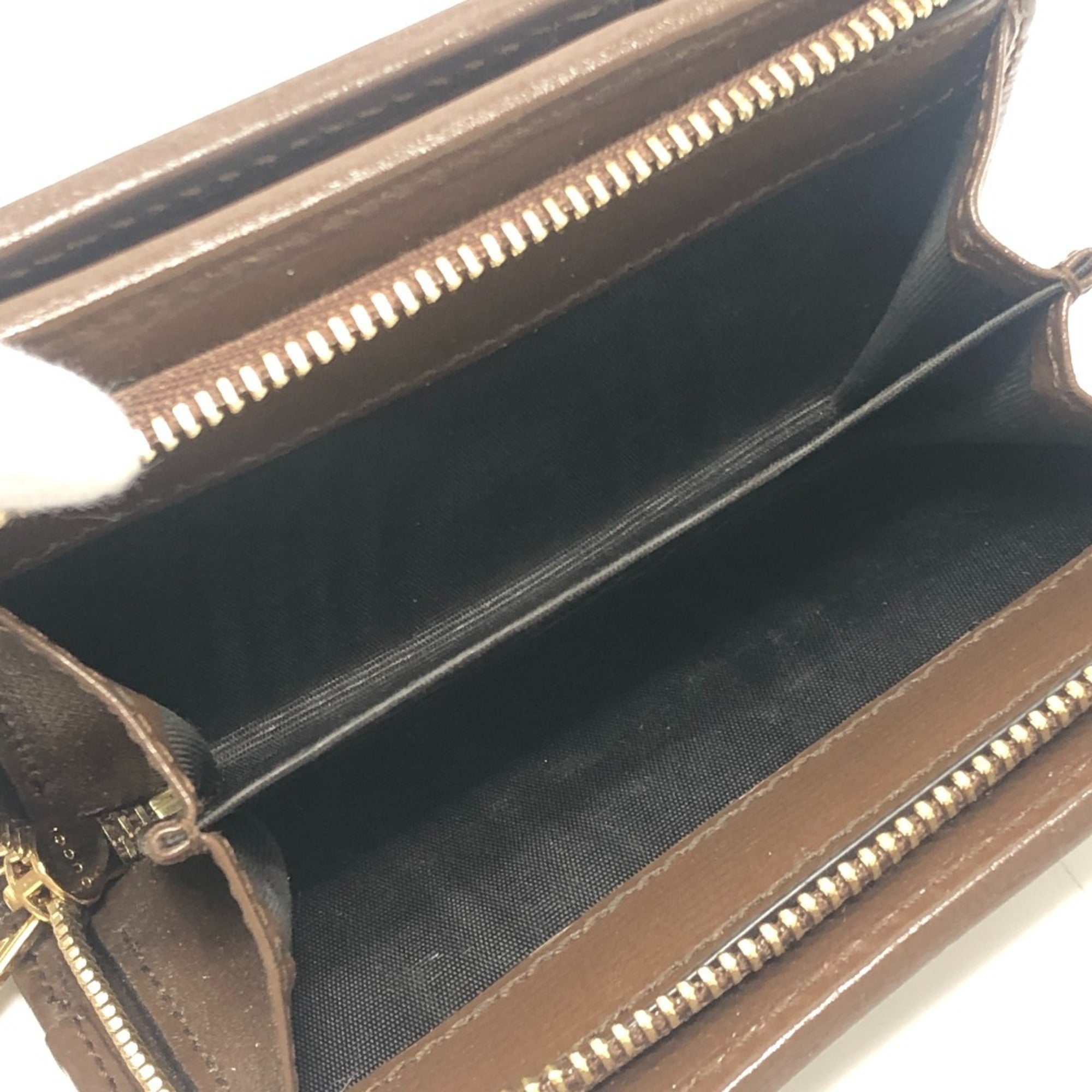 Gucci Gg Supreme Brown Gg Supreme Wallet (Bi-Fold) (Pre-Owned)