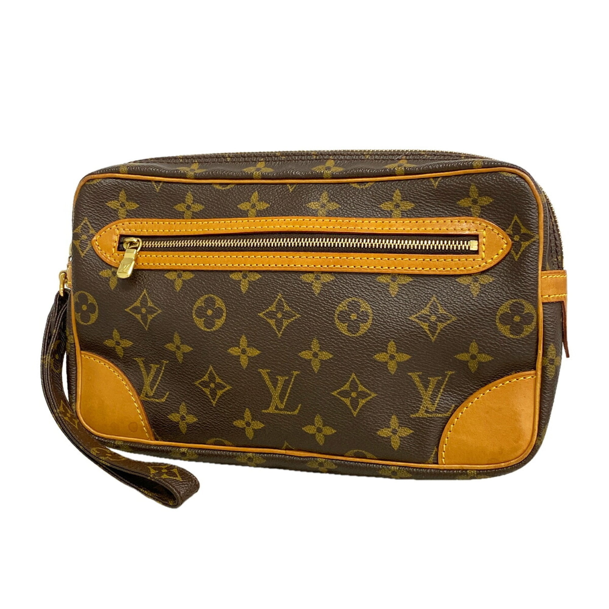 Louis Vuitton Brown Clutch Bag (Pre-Owned)