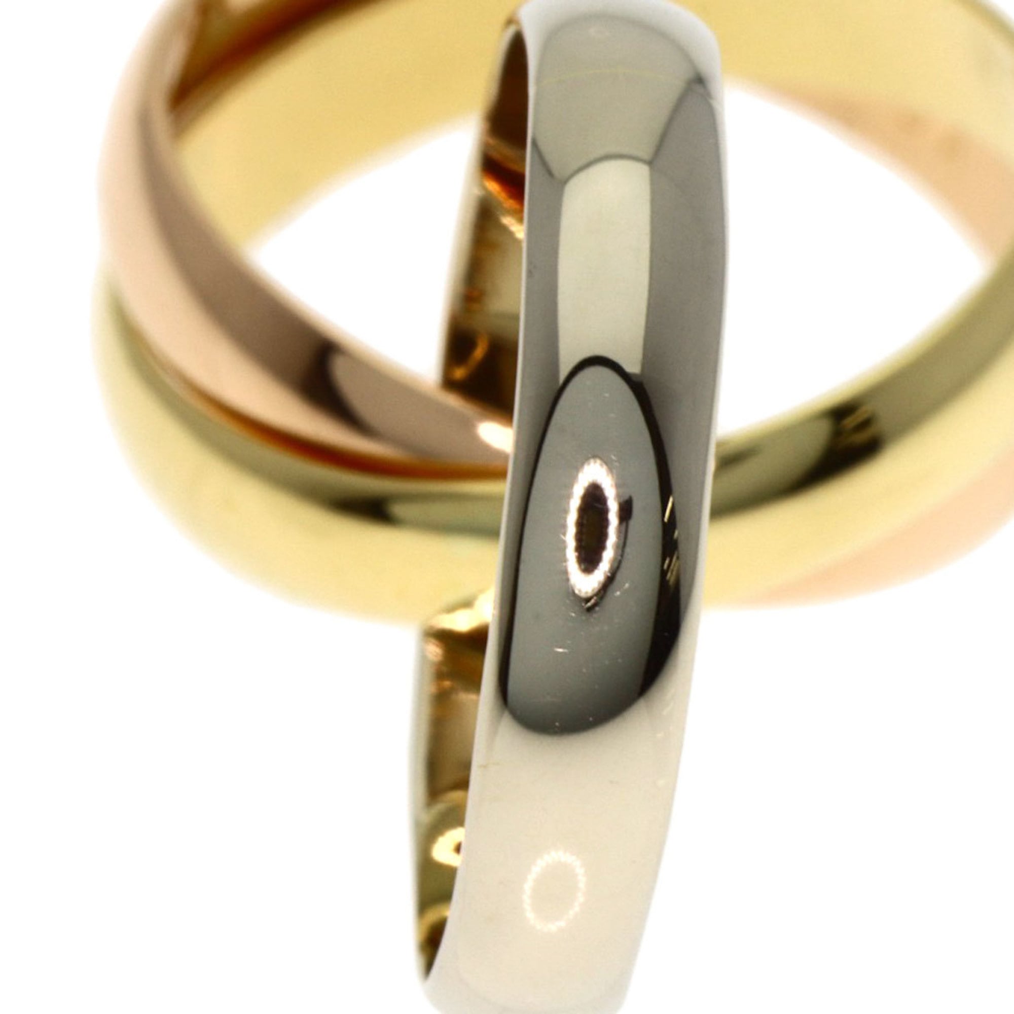 Cartier Trinity Yellow Gold (18K) Pink Gold (18K) White Gold (18K) Band Ring (Pre-Owned)