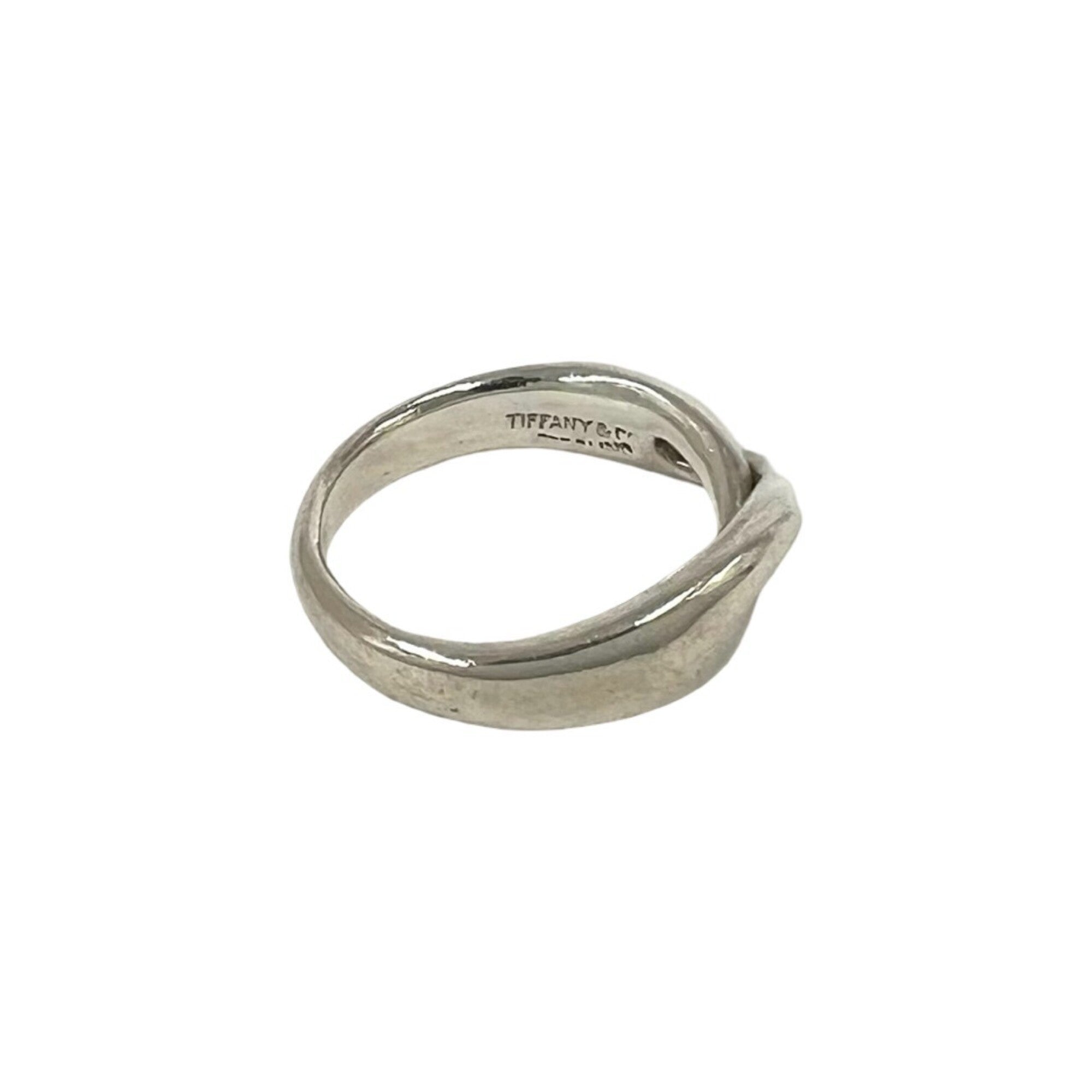 Tiffany Silver Silver 925 Band Ring (Pre-Owned)