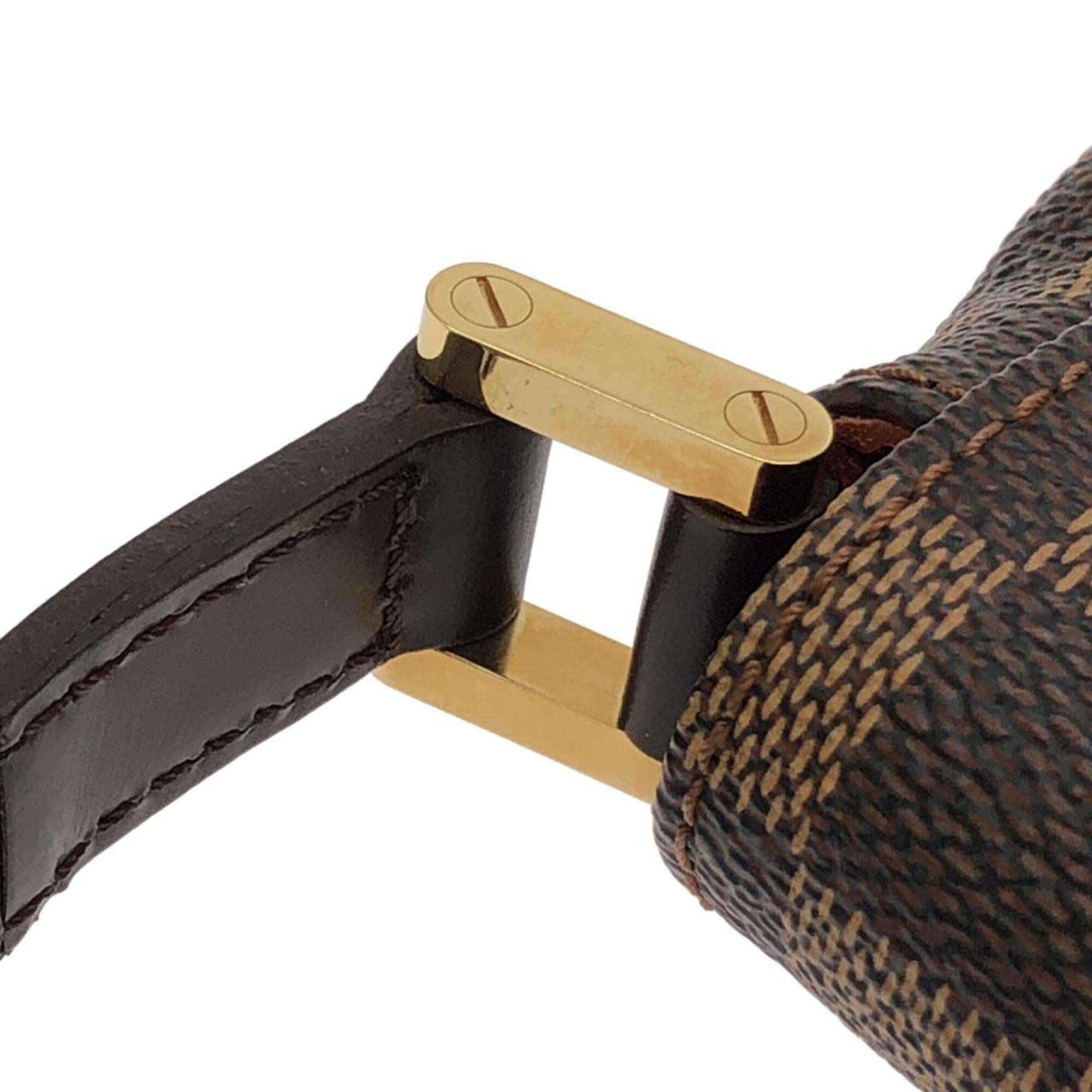 Louis Vuitton Brown Coated Canvas Shoulder Bag (Pre-Owned)
