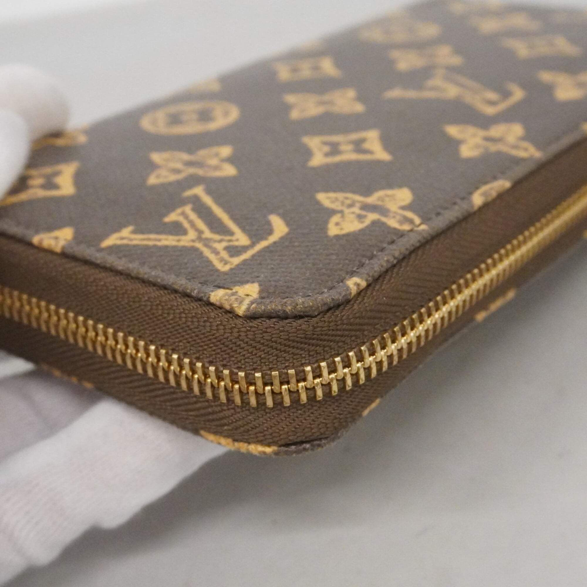 Louis Vuitton Ebene Long Wallet (Bi-Fold) (Pre-Owned)