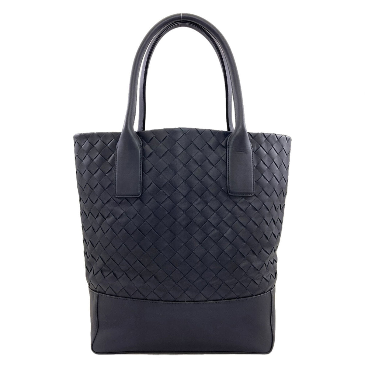 Bottega Veneta Black Leather Tote Bag (Pre-Owned)