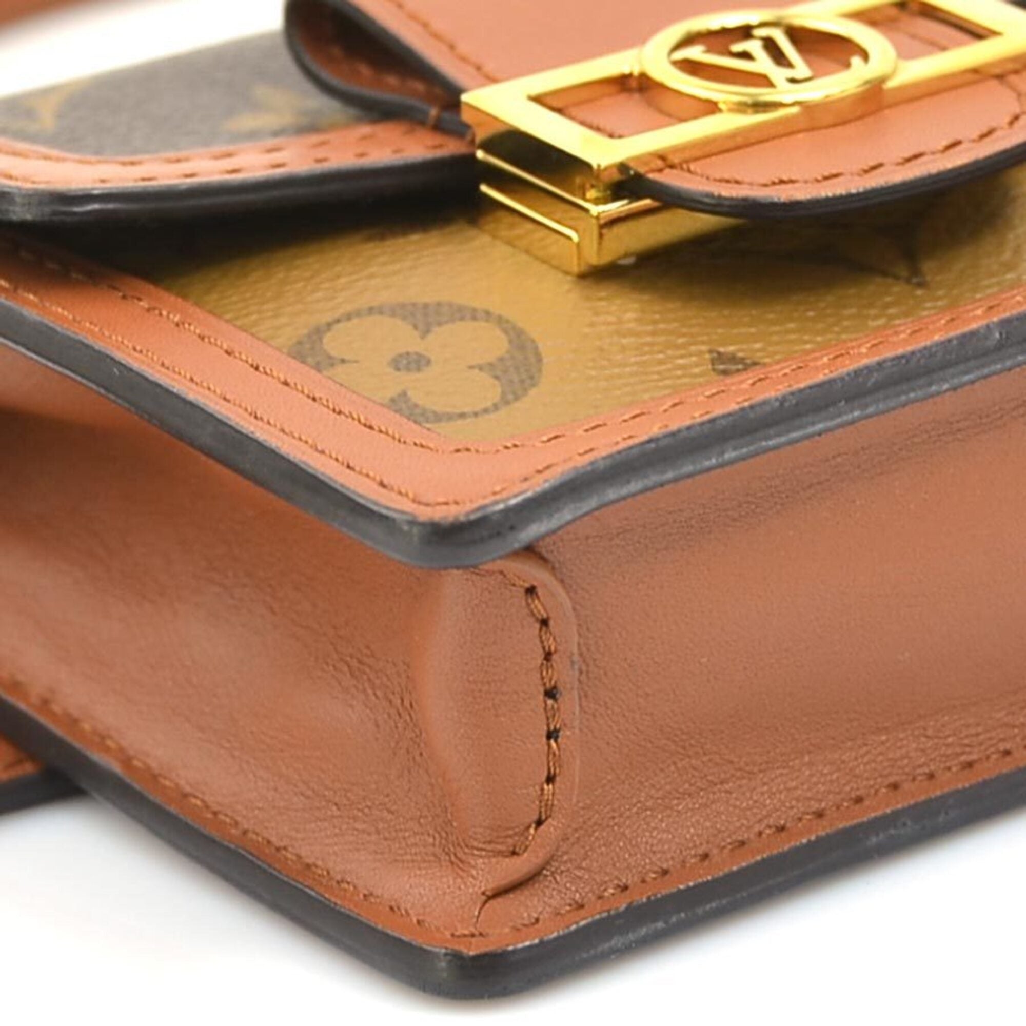 Louis Vuitton Brown Monogram Reverse Monogram Reverse Fanny Pack Shoulder Bag (Pre-Owned)