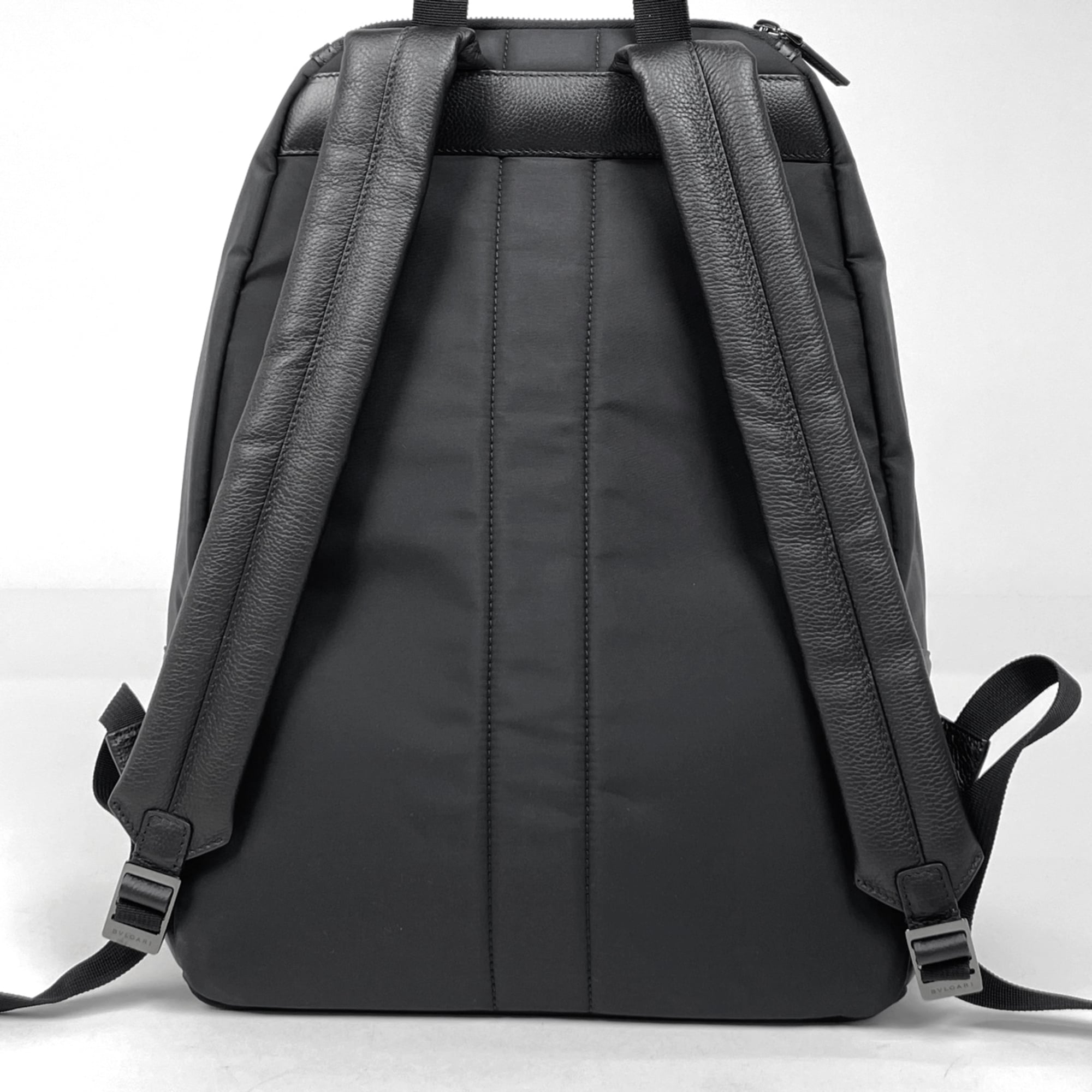 Bvlgari Black Nylon Backpack (Pre-Owned)