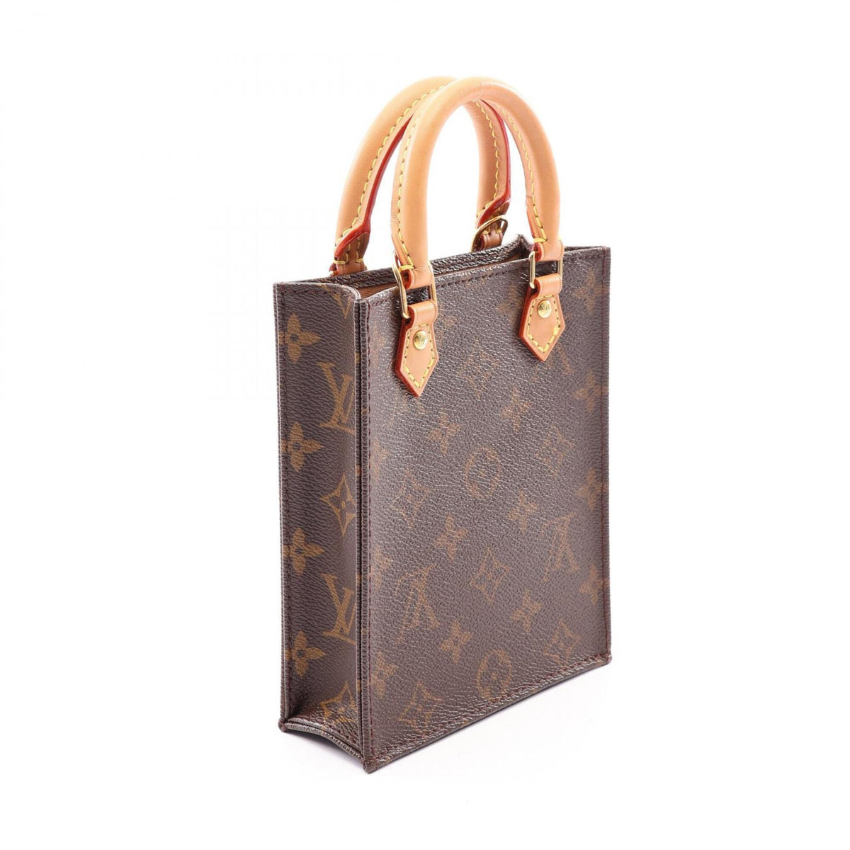 Louis Vuitton Brown Monogram Monogram Leather Handbag (Pre-Owned)