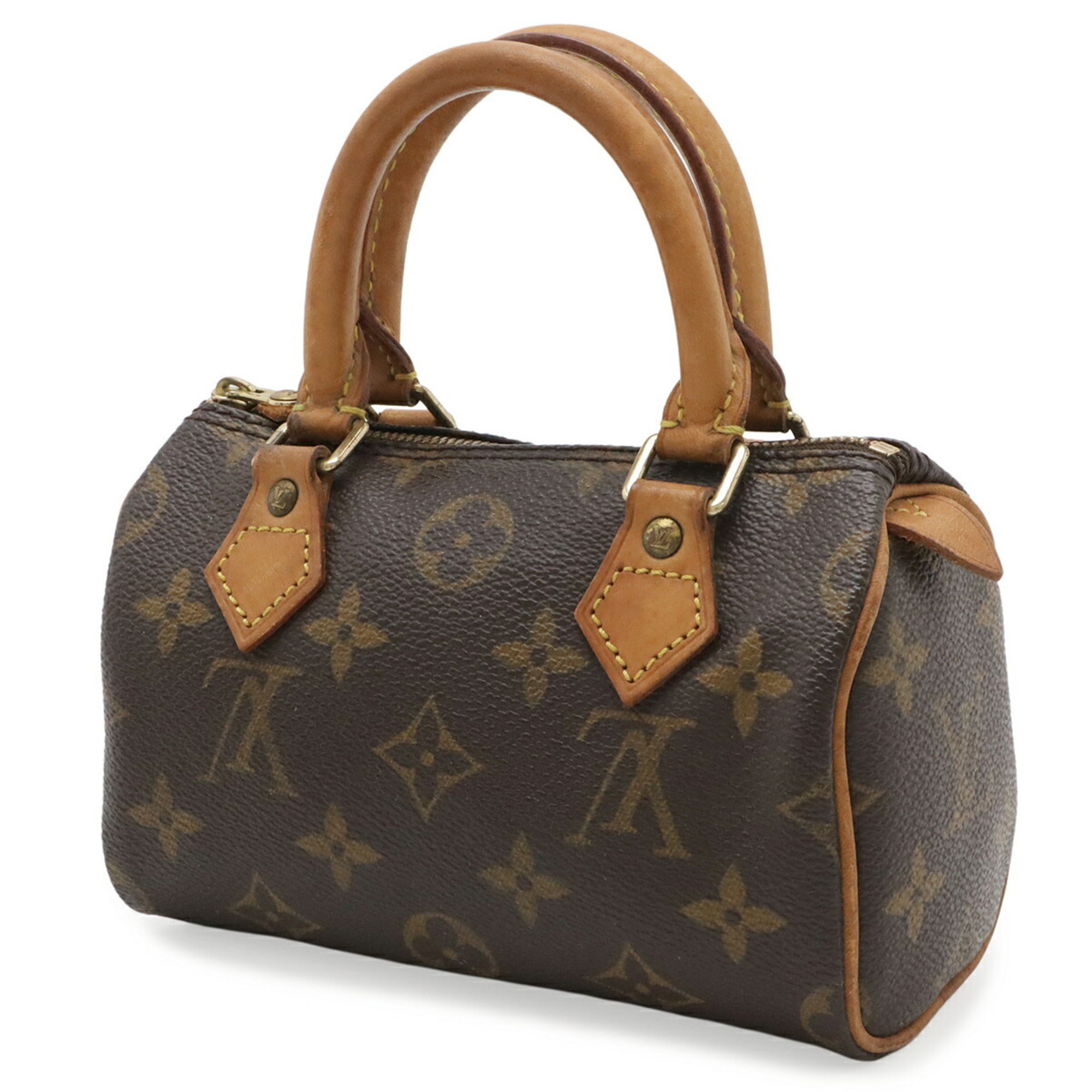 Louis Vuitton Brown Monogram Monogram Mini Handbag Pouch (Pre-Owned)