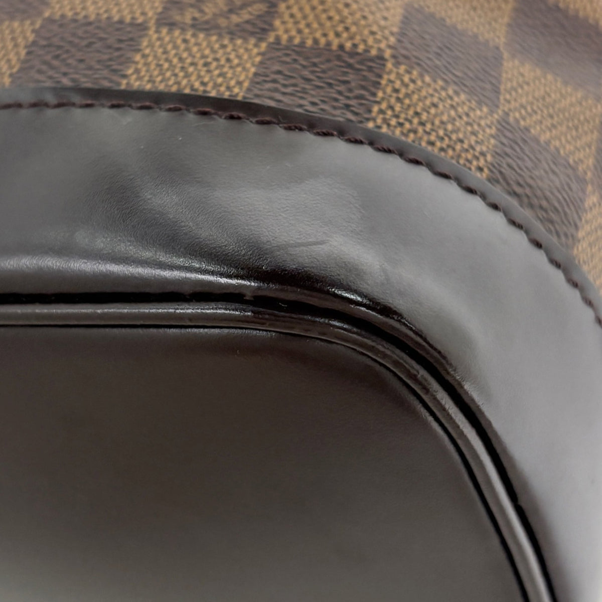 Louis Vuitton Damier Brown Damier Canvas Backpack (Pre-Owned)
