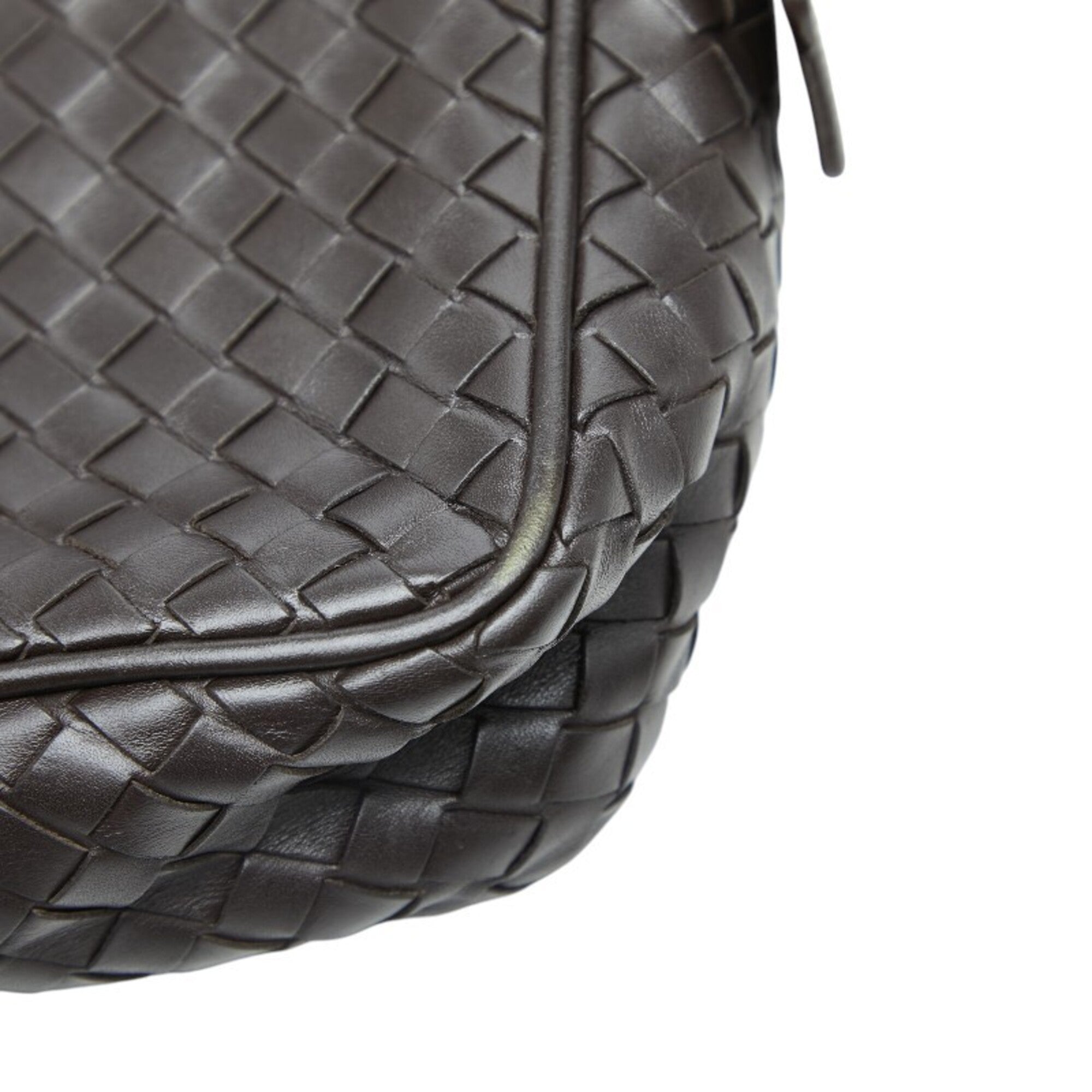 Bottega Veneta Brown Leather Shoulder Bag (Pre-Owned)