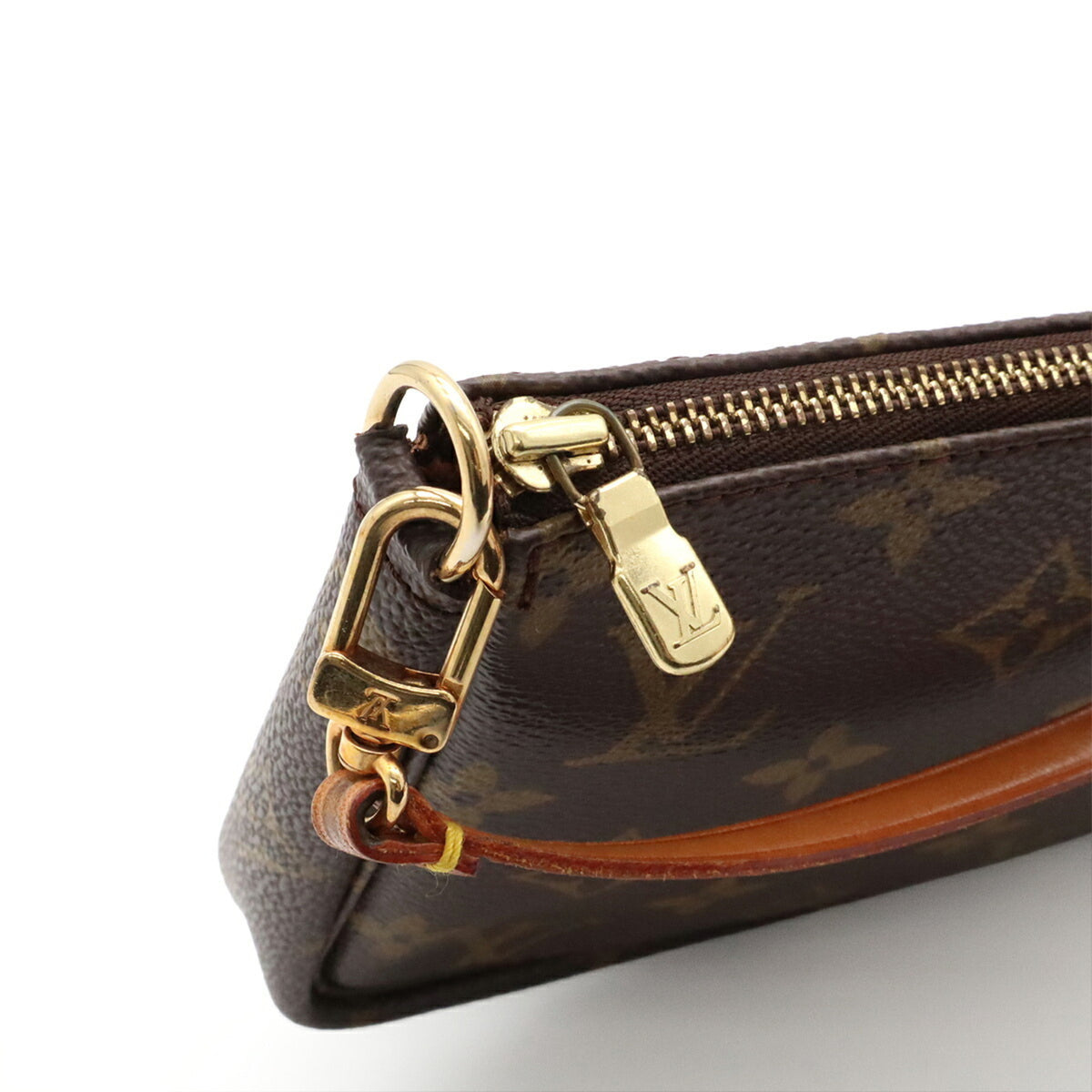 Louis Vuitton Brown Monogram Canvas Pvc Coated Canvas Handbag Pochette Pouch (Pre-Owned)
