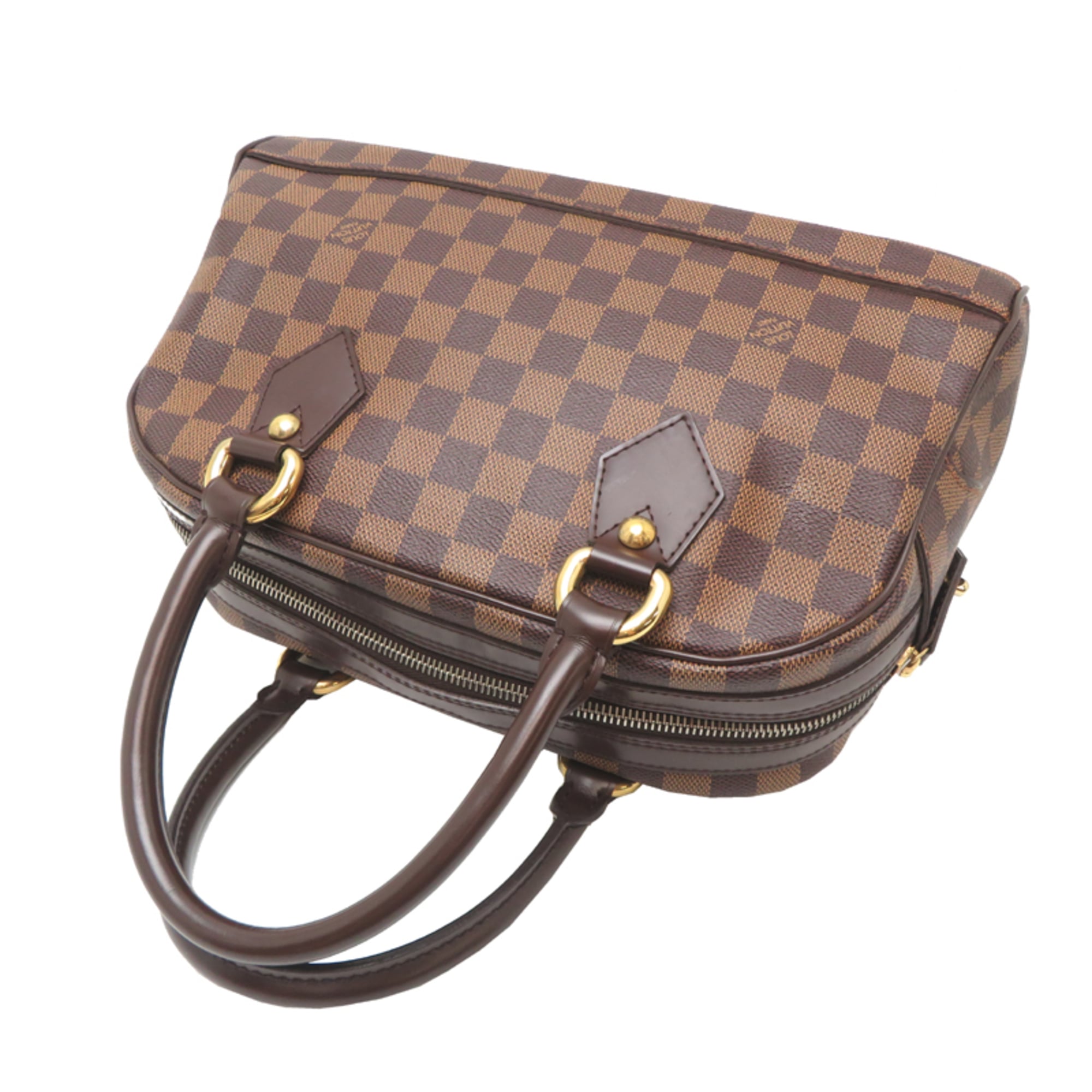 Louis Vuitton Brown Damier Canvas Handbag (Pre-Owned)