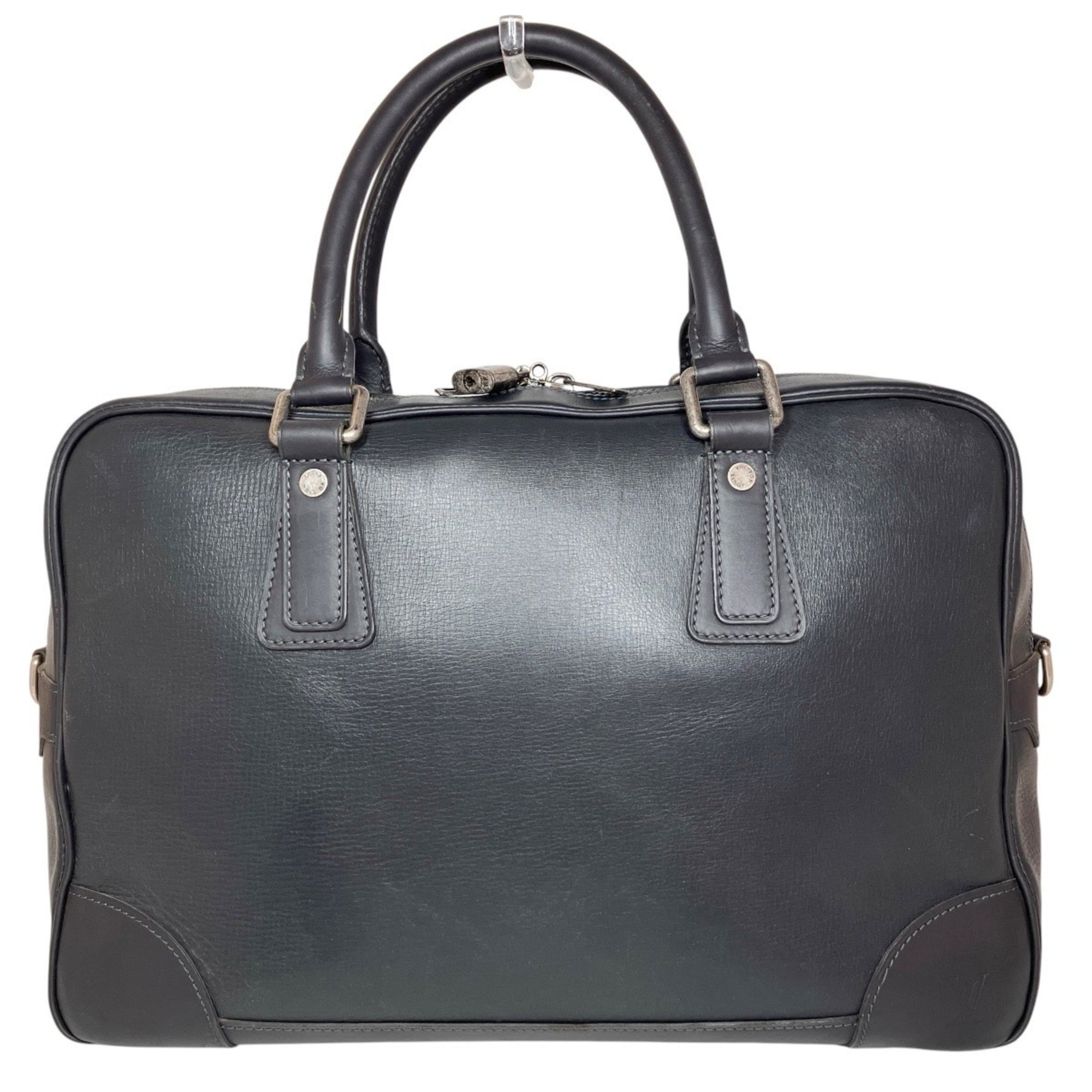 Louis Vuitton Black Utah Leather Briefcase (Pre-Owned)