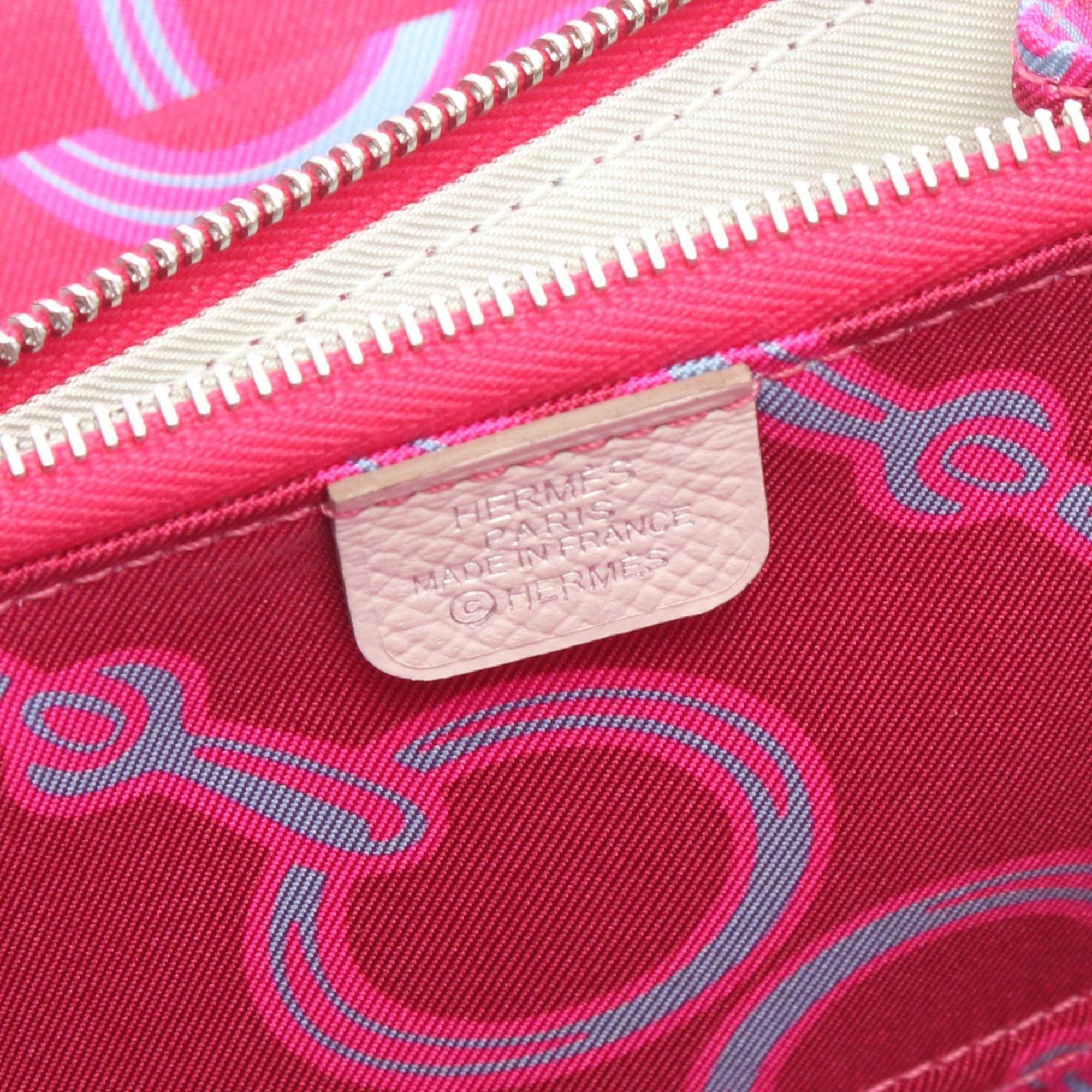 Hermes White Leather Wallet (Bi-Fold) (Pre-Owned)