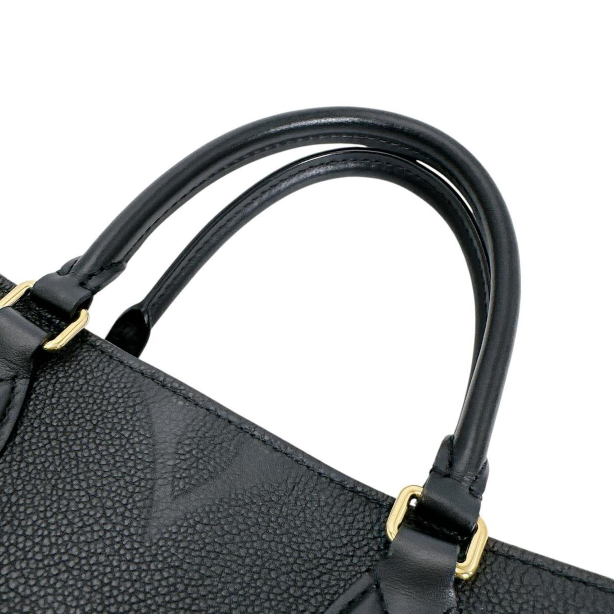 Louis Vuitton Black Noir Monogram Empreinte Handbag Tote Bag (Pre-Owned)
