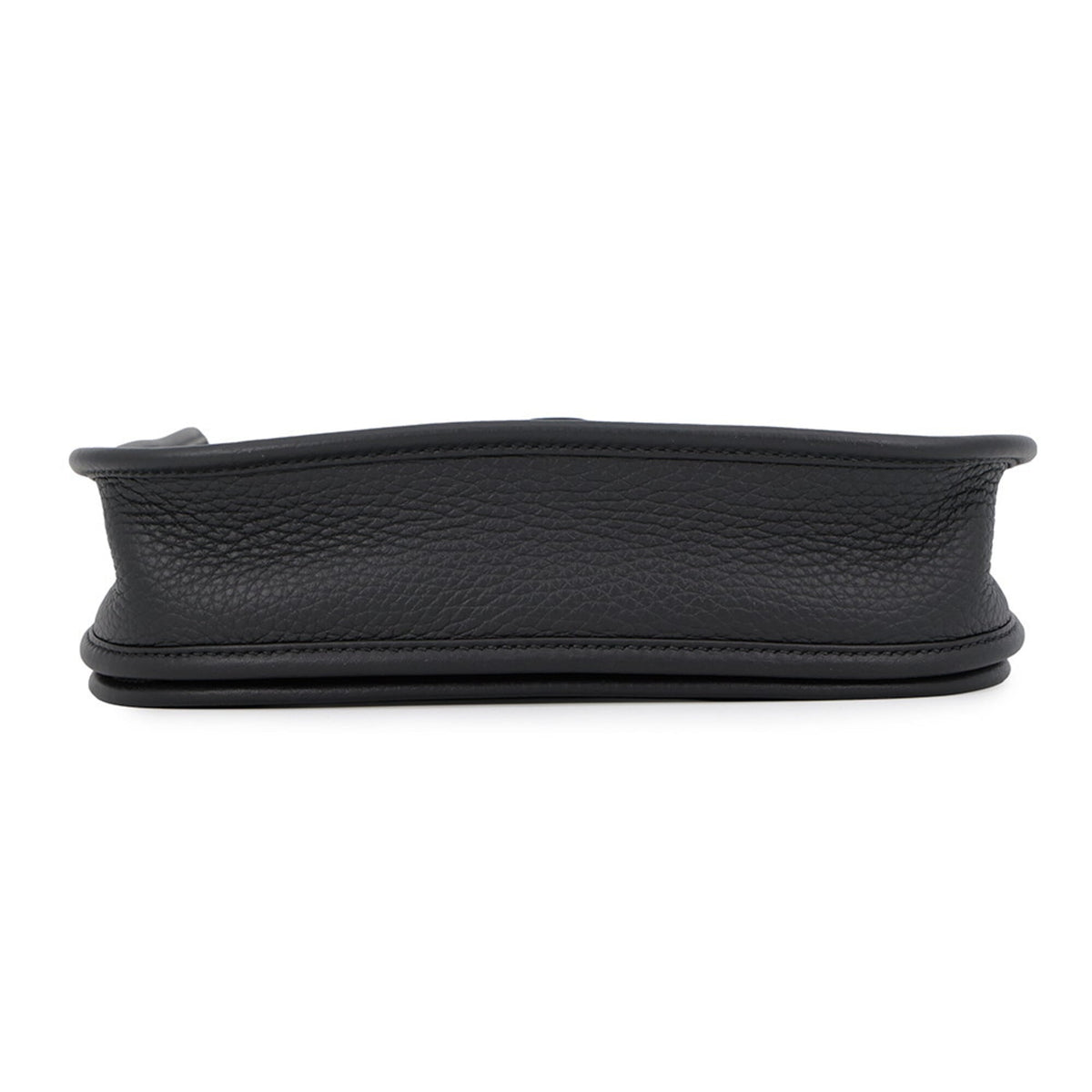 Hermes Black Taurillon Clemence Leather Shoulder Bag (Pre-Owned)