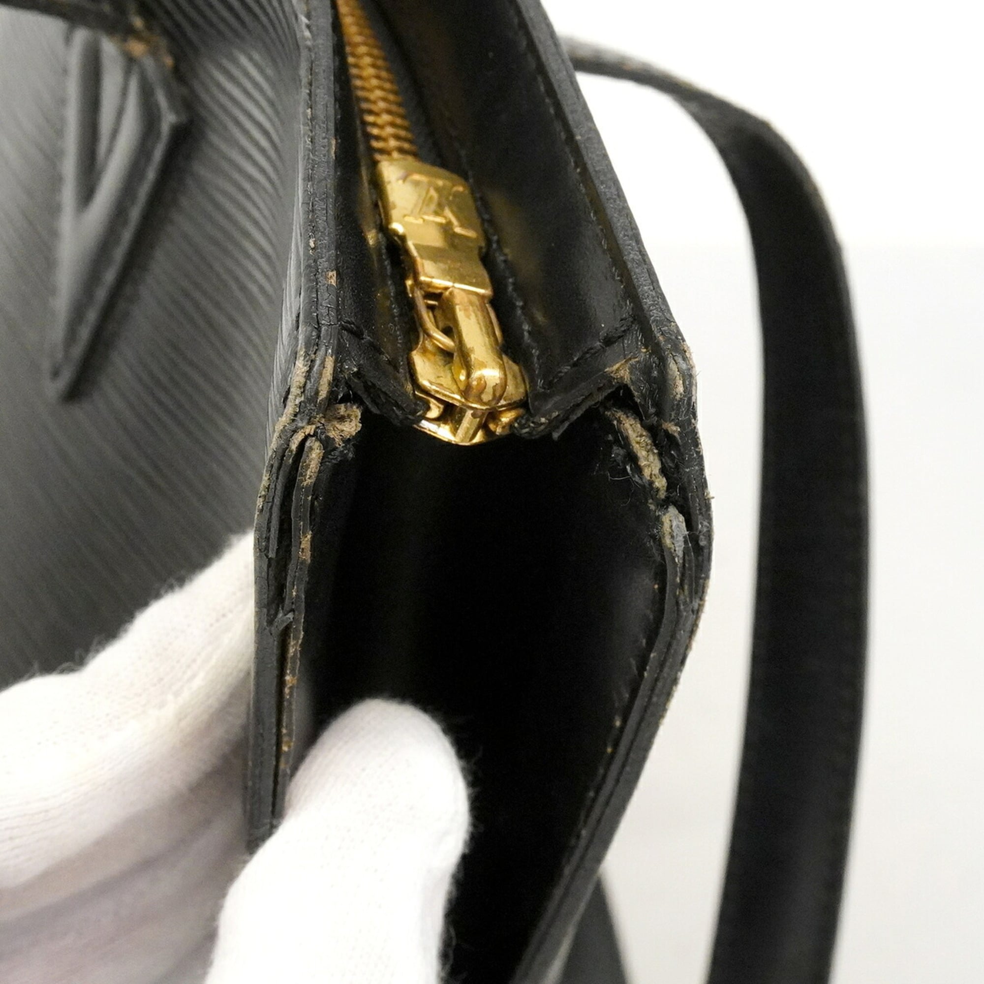 Louis Vuitton Noir Tote Bag (Pre-Owned)