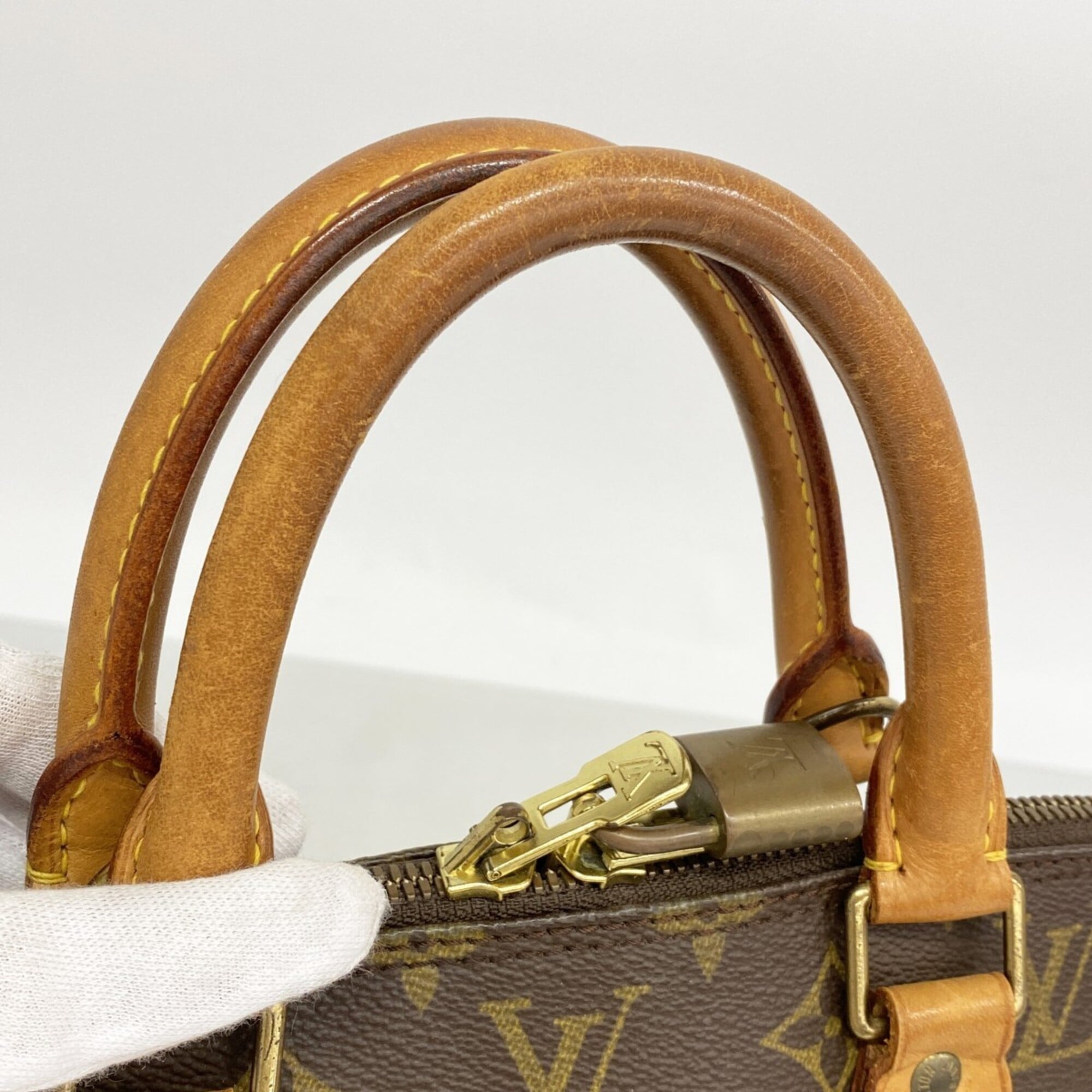 Louis Vuitton Brown Handbag (Pre-Owned)