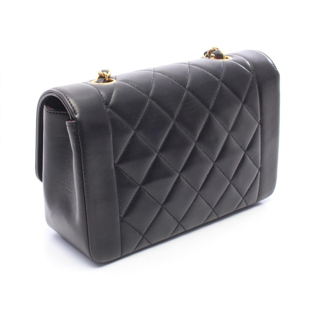 Chanel Black Leather Shoulder Bag (Pre-Owned)