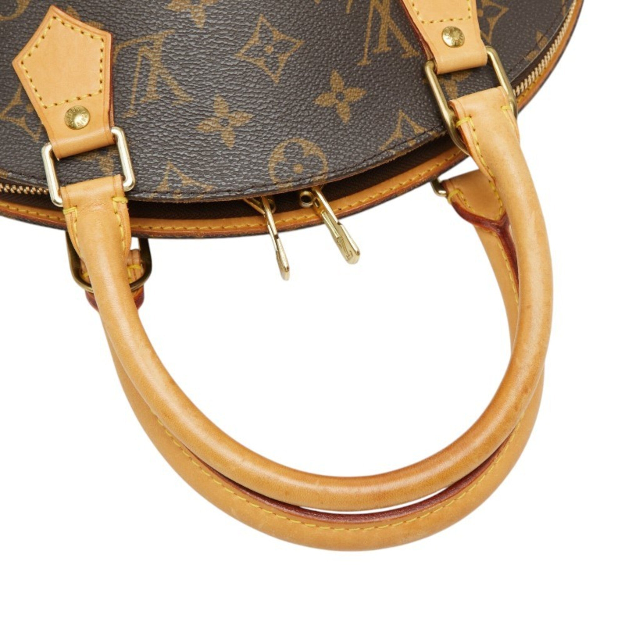Louis Vuitton Monogram Brown Pvc Leather Handbag (Pre-Owned)