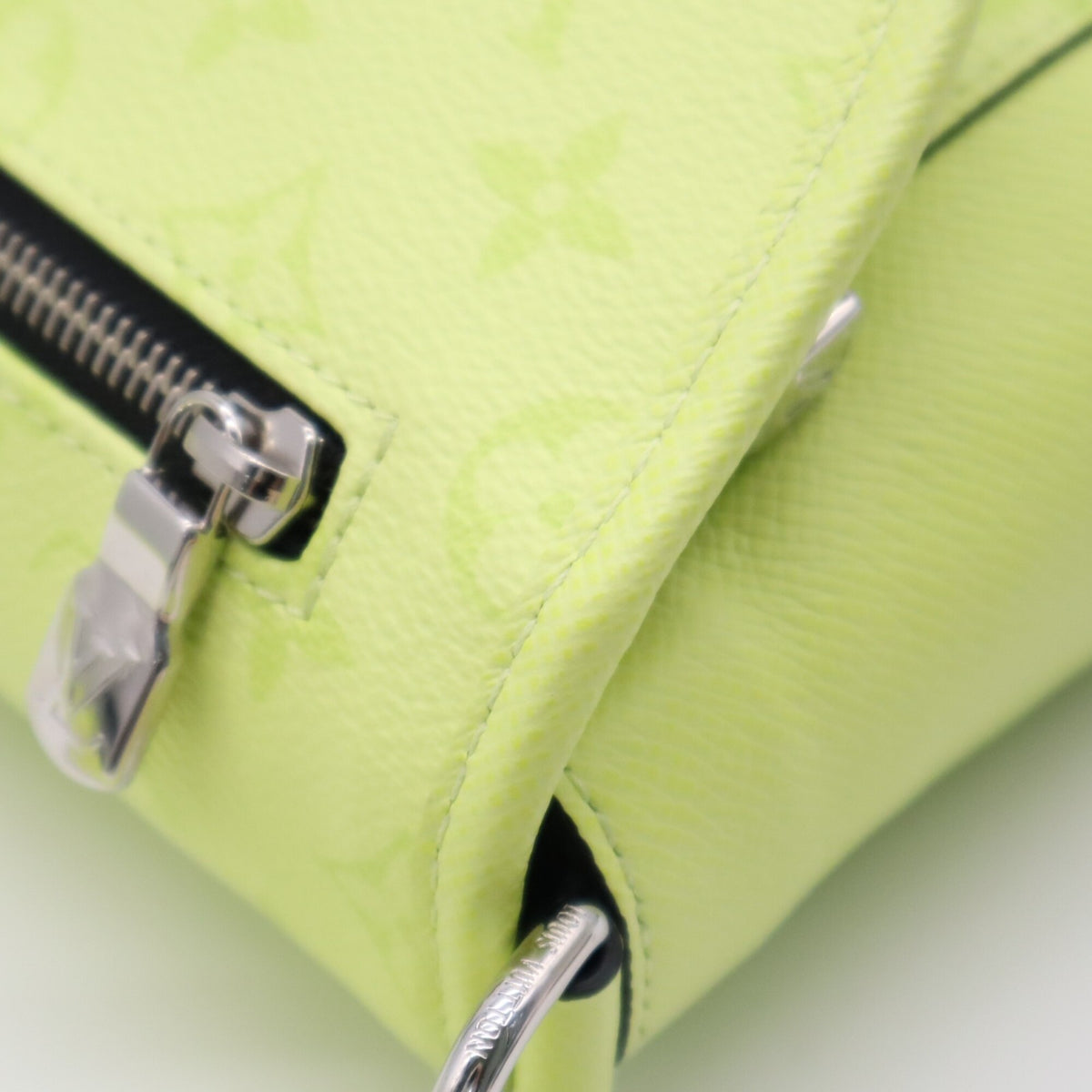 Louis Vuitton Lemon Yellow Coated Canvas Shoulder Bag (Pre-Owned)