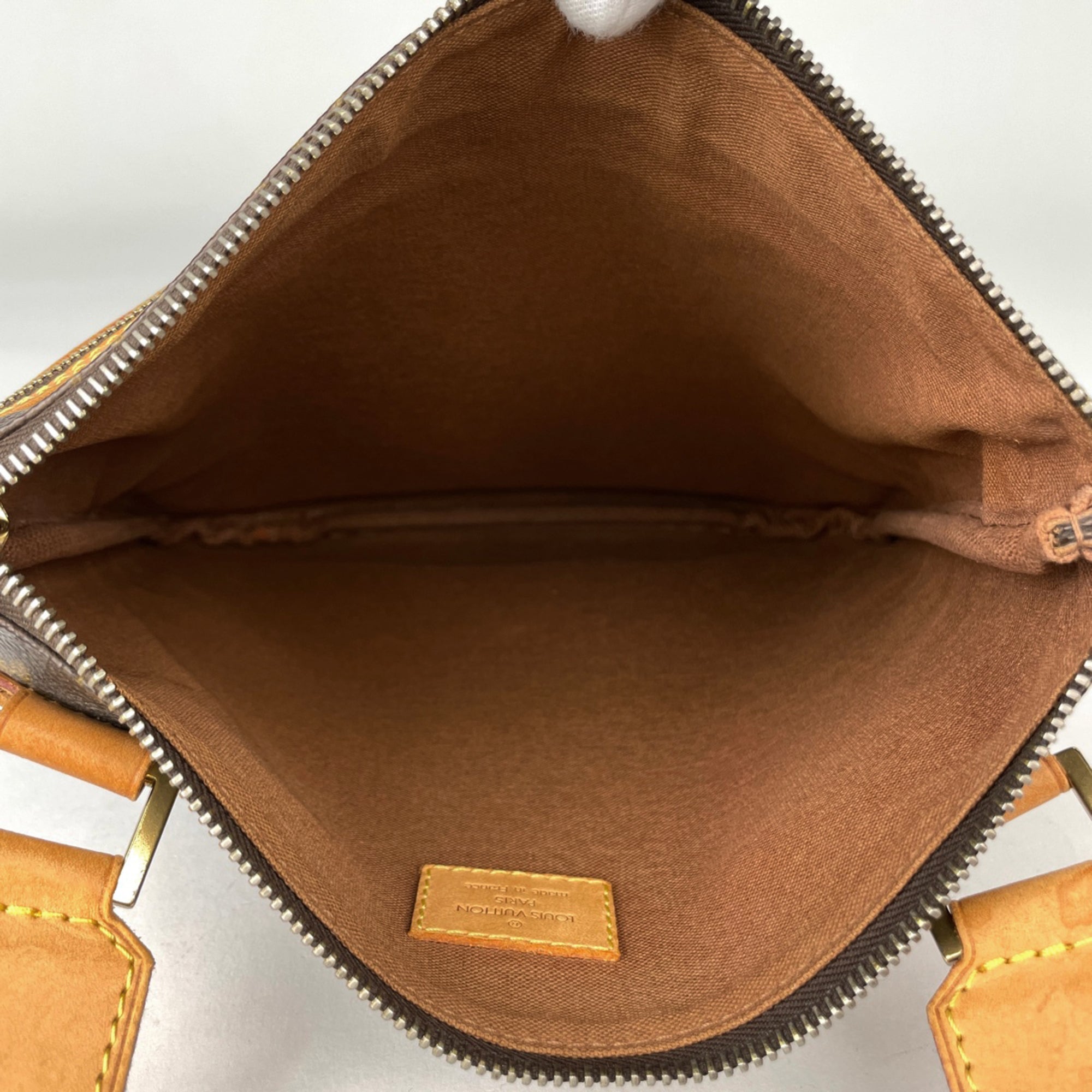 Louis Vuitton Brown Monogram Pochette Shoulder Bag (Pre-Owned)