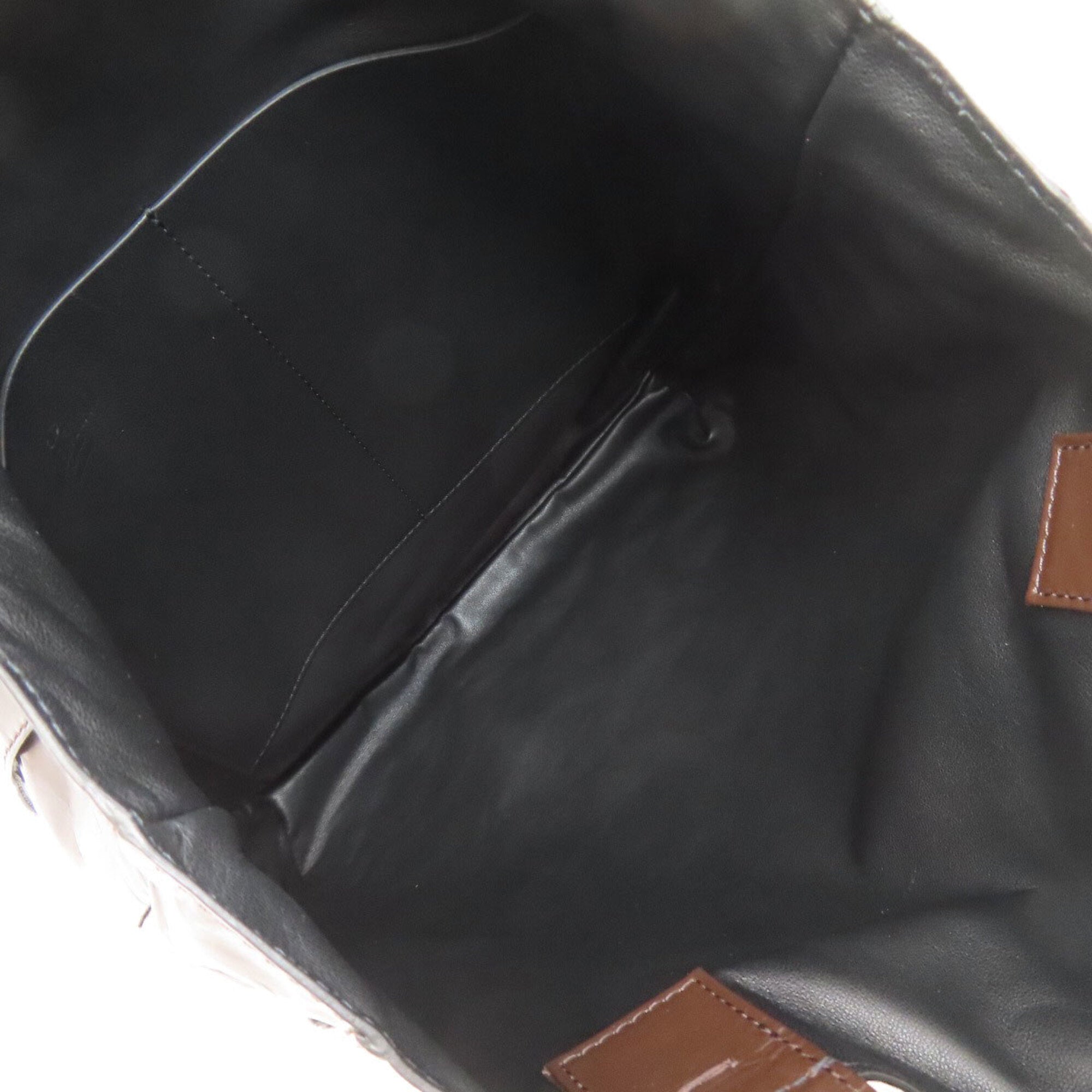 Valentino Brown Leather Tote Bag (Pre-Owned)