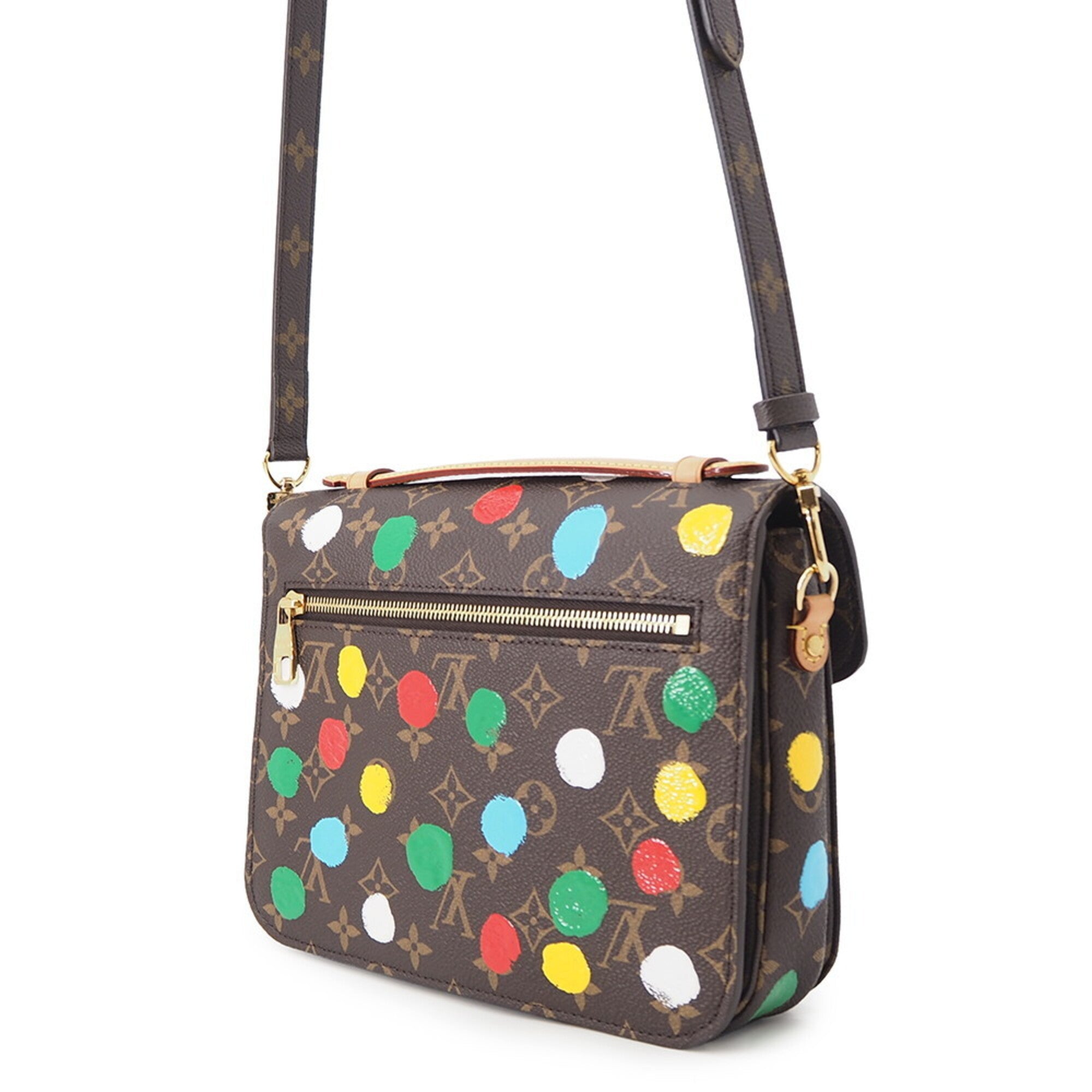 Louis Vuitton Monogram Brown Monogram Multi-Color Monogram Handbag Pochette (Pre-Owned)