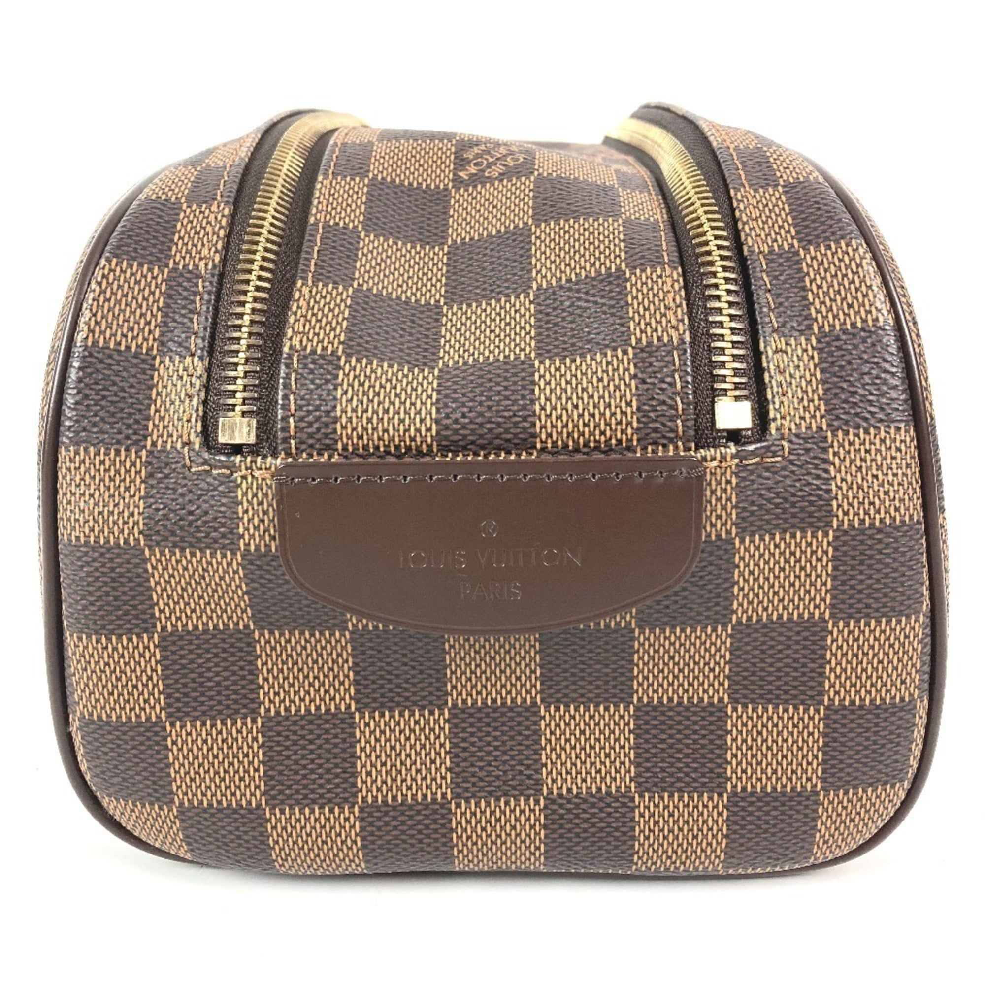 Louis Vuitton Brown Ebene Damier Canvas Pouch (Pre-Owned)