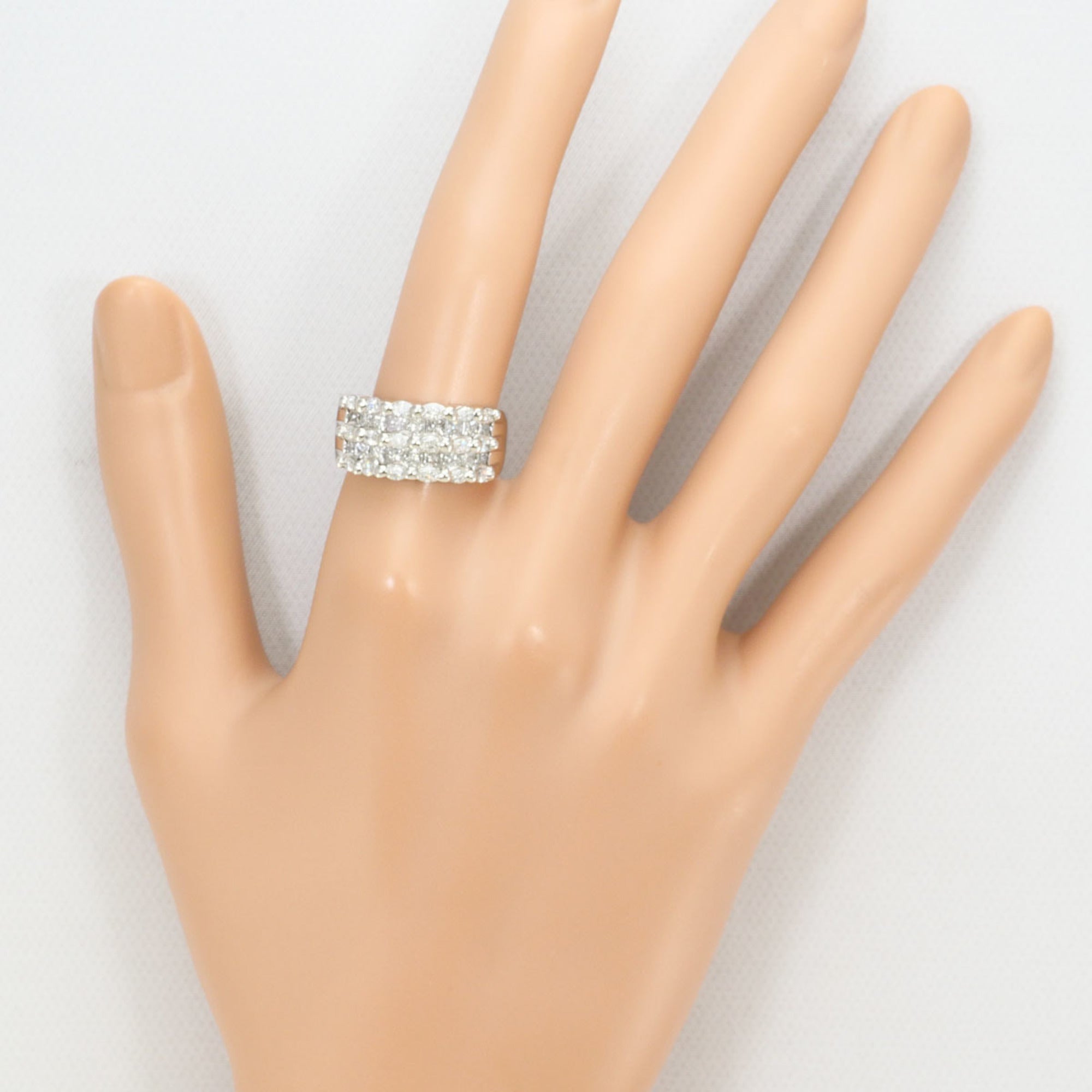Unbranded Platinum Platinum 900 Band Ring (Pre-Owned)