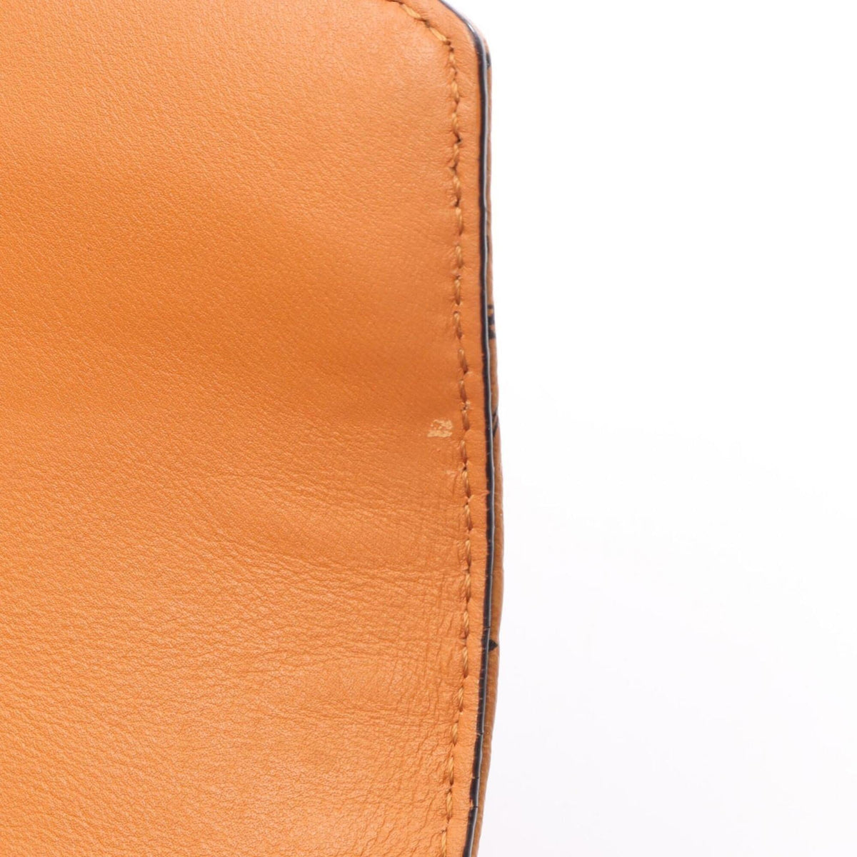 Mcm Brown Coated Canvas Leather Handbag Shoulder Bag (Pre-Owned)