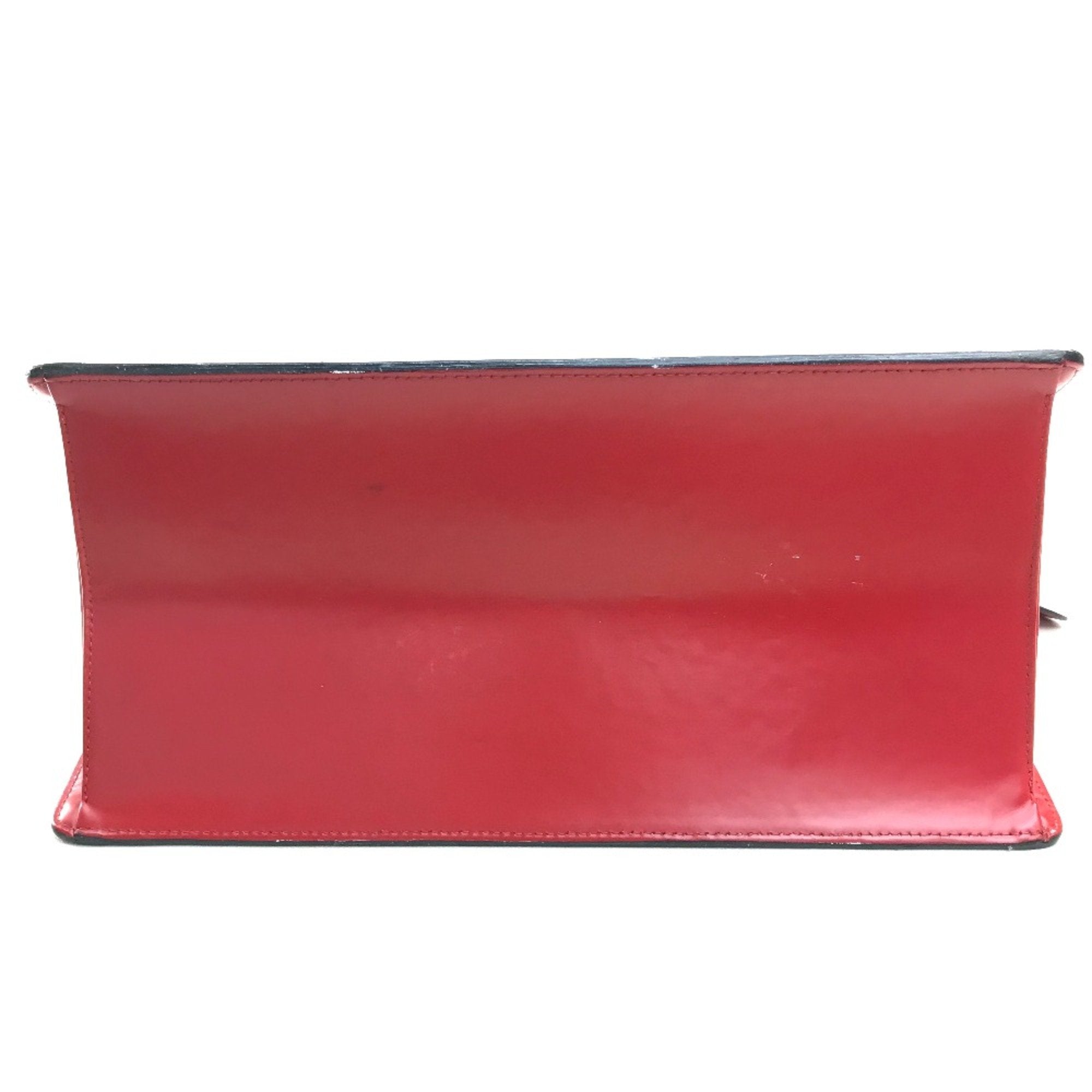 Louis Vuitton Red Leather Handbag (Pre-Owned)