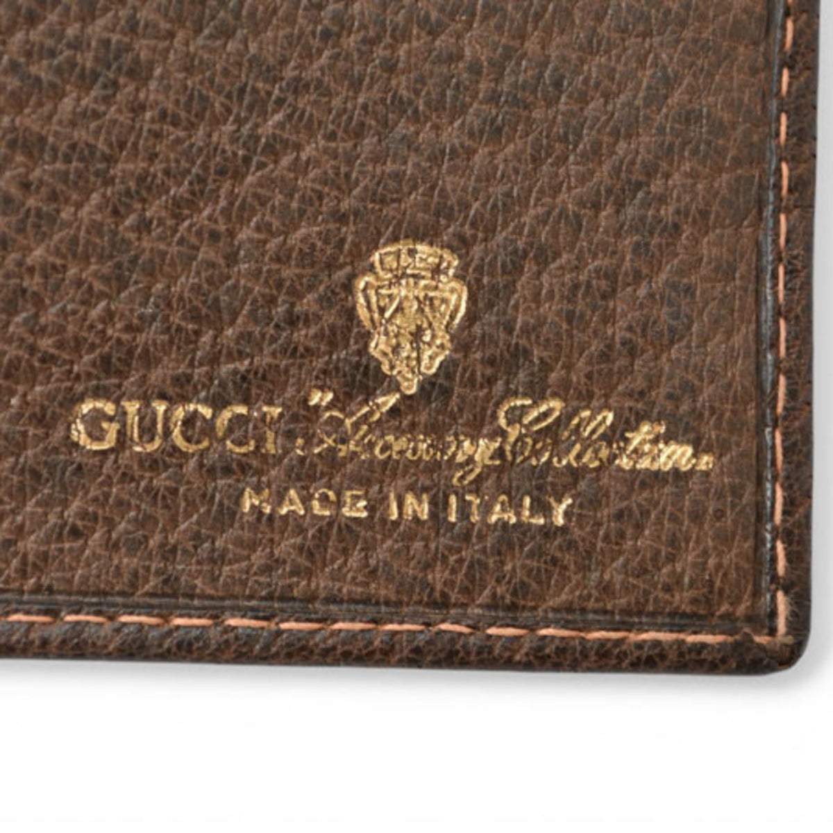 Gucci Black Brown Green Red Color Gg Plus Wallet (Bi-Fold) (Pre-Owned)
