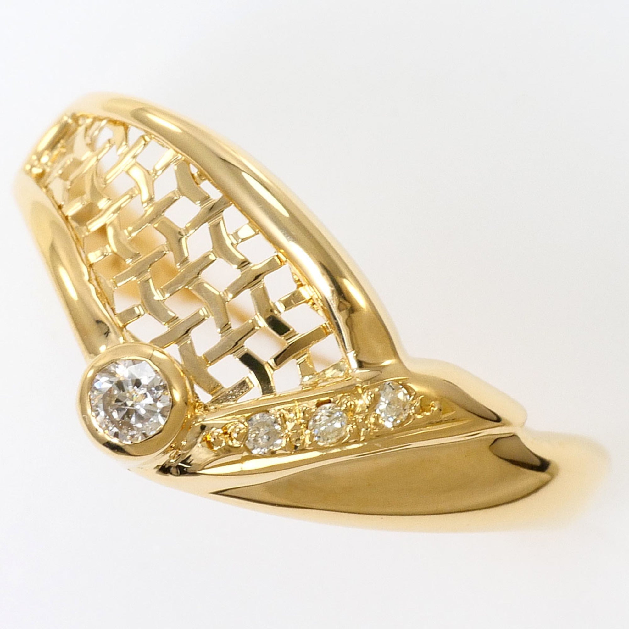 Unbranded Yellow Gold Yellow Gold (18K) Band Ring (Pre-Owned)