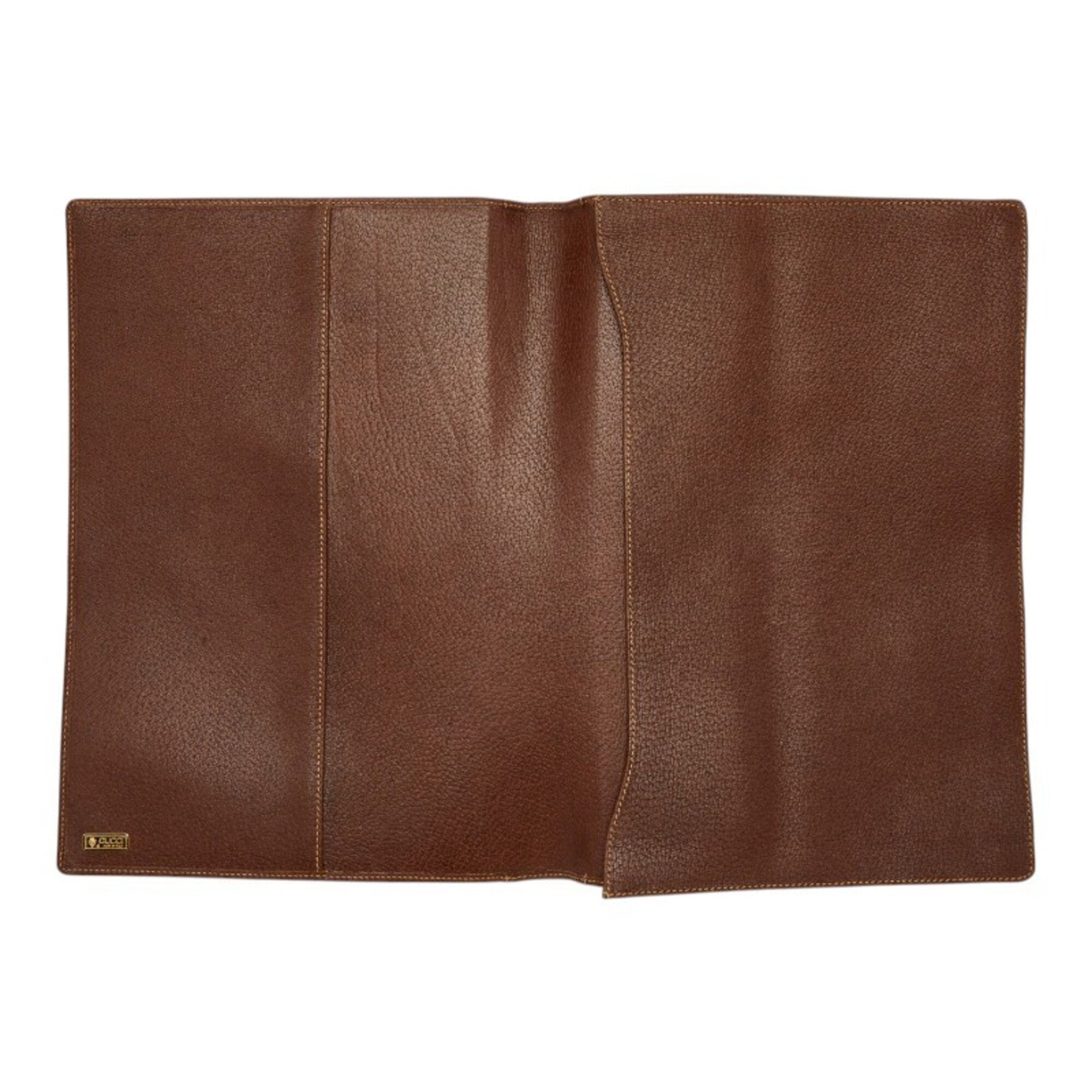 Gucci Brown Leather Document Case (Pre-Owned)