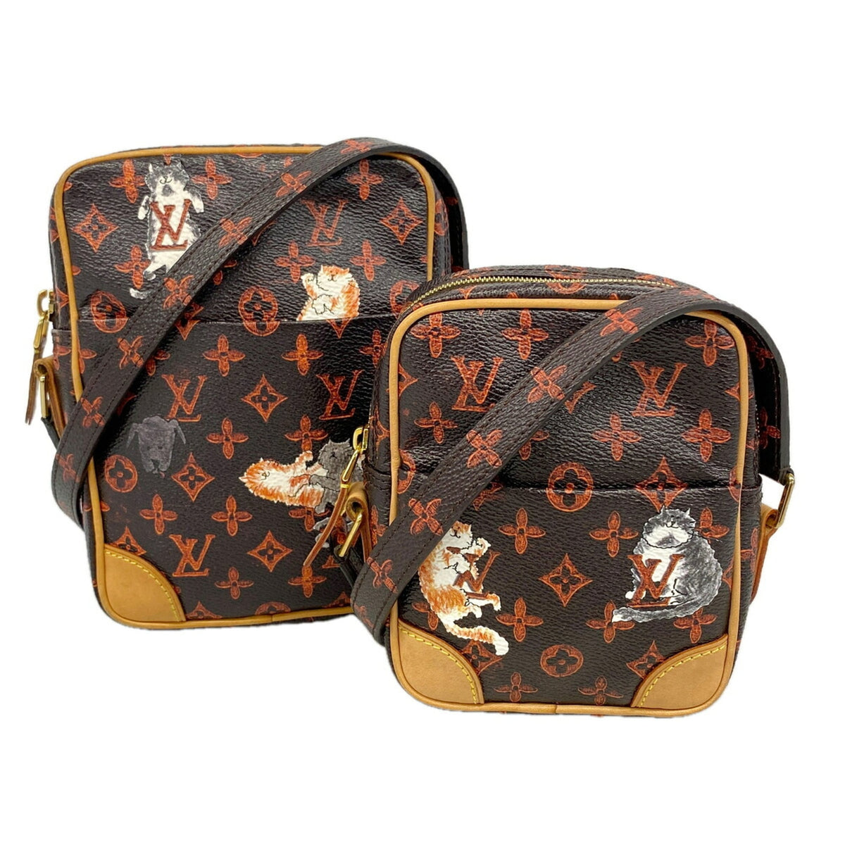 Louis Vuitton Brown Shoulder Bag (Pre-Owned)