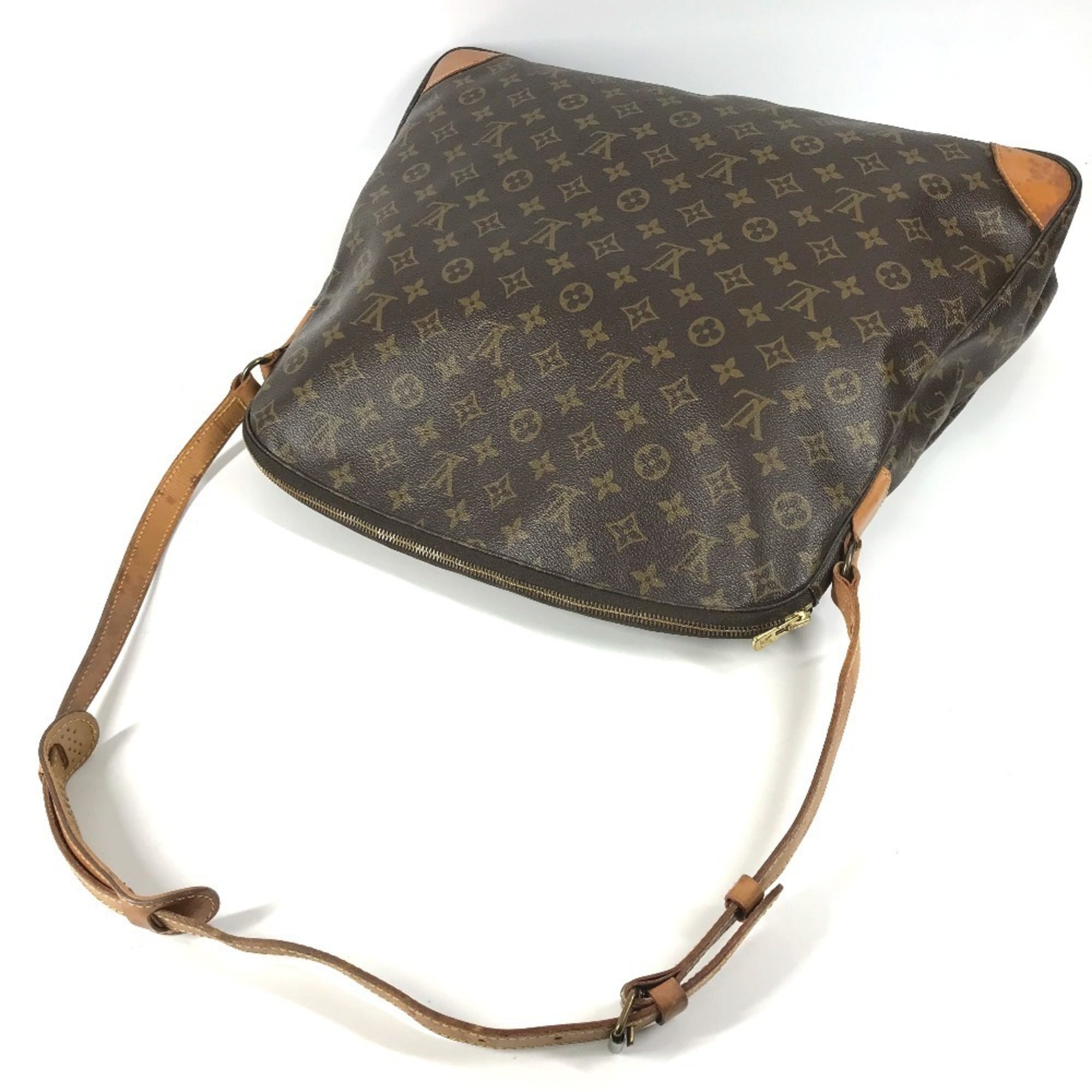 Louis Vuitton Brown Monogram Shoulder Bag Tote Bag (Pre-Owned)